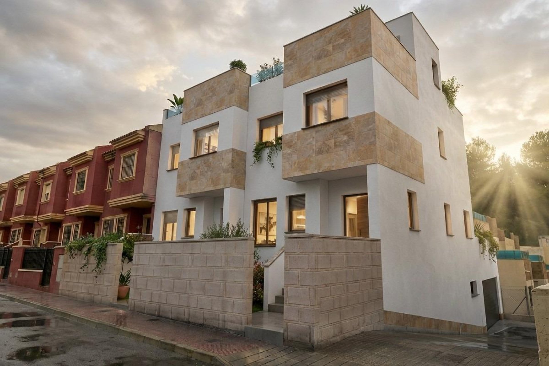 Nieuwbouw Woningen - Halfvrijstaande  woning - Bigastro - pueblo