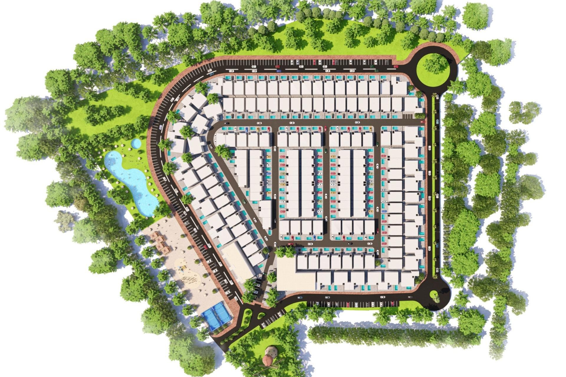 Nieuwbouw Woningen - Halfvrijstaande  woning - Fuente Álamo - La Pinilla