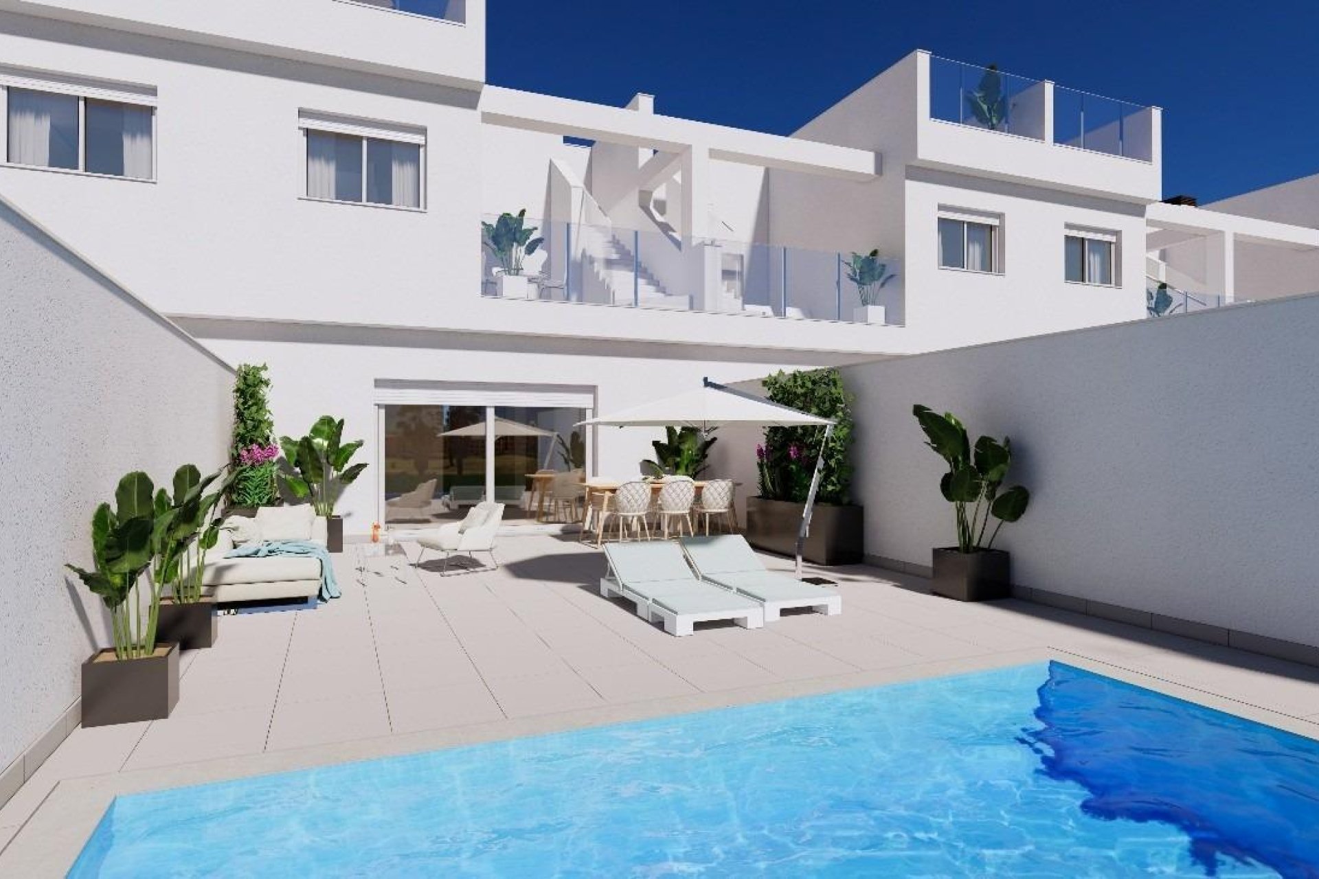 Nieuwbouw Woningen - Halfvrijstaande  woning - Los Alcázares - Serena Golf