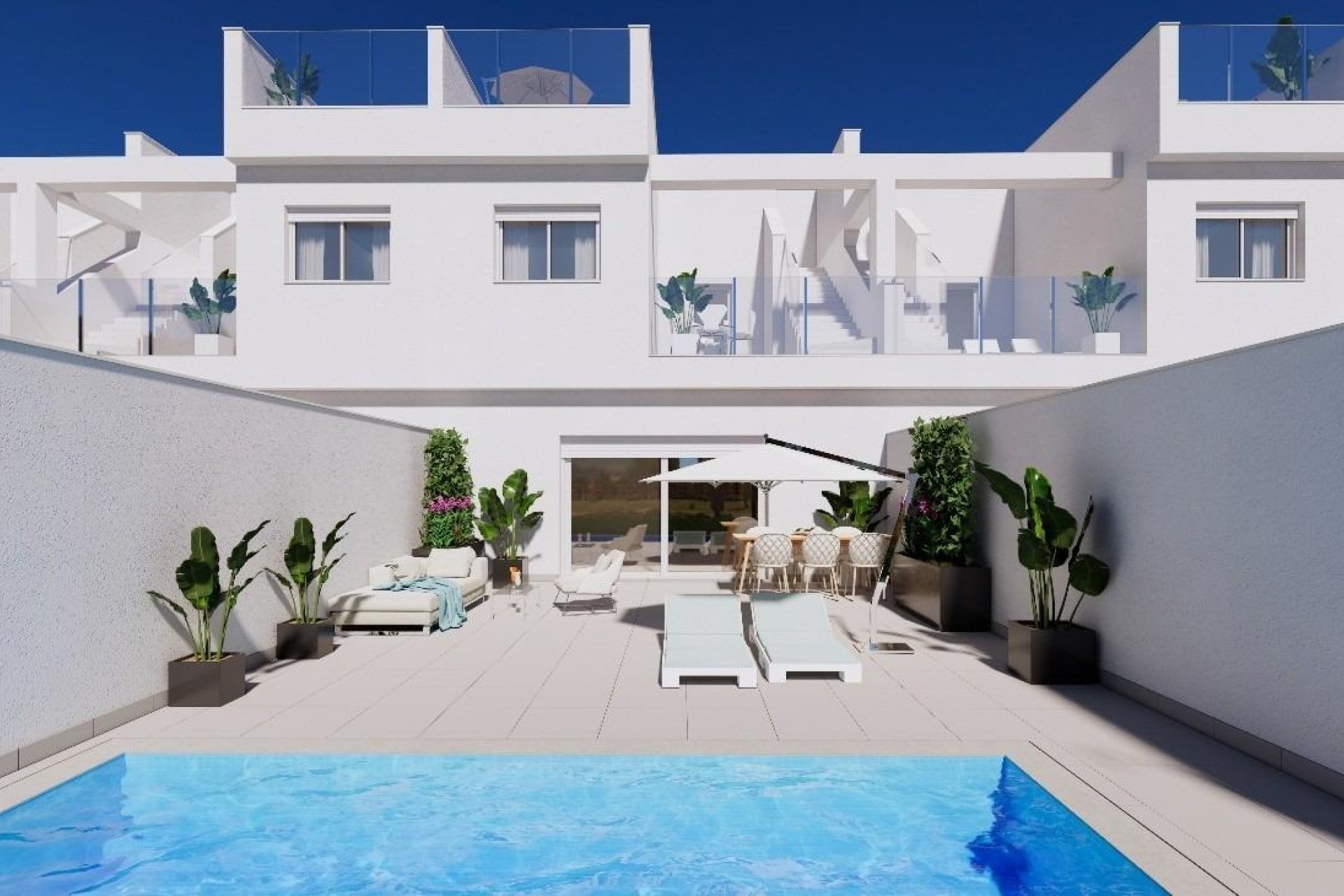 Nieuwbouw Woningen - Halfvrijstaande  woning - Los Alcázares - Serena Golf