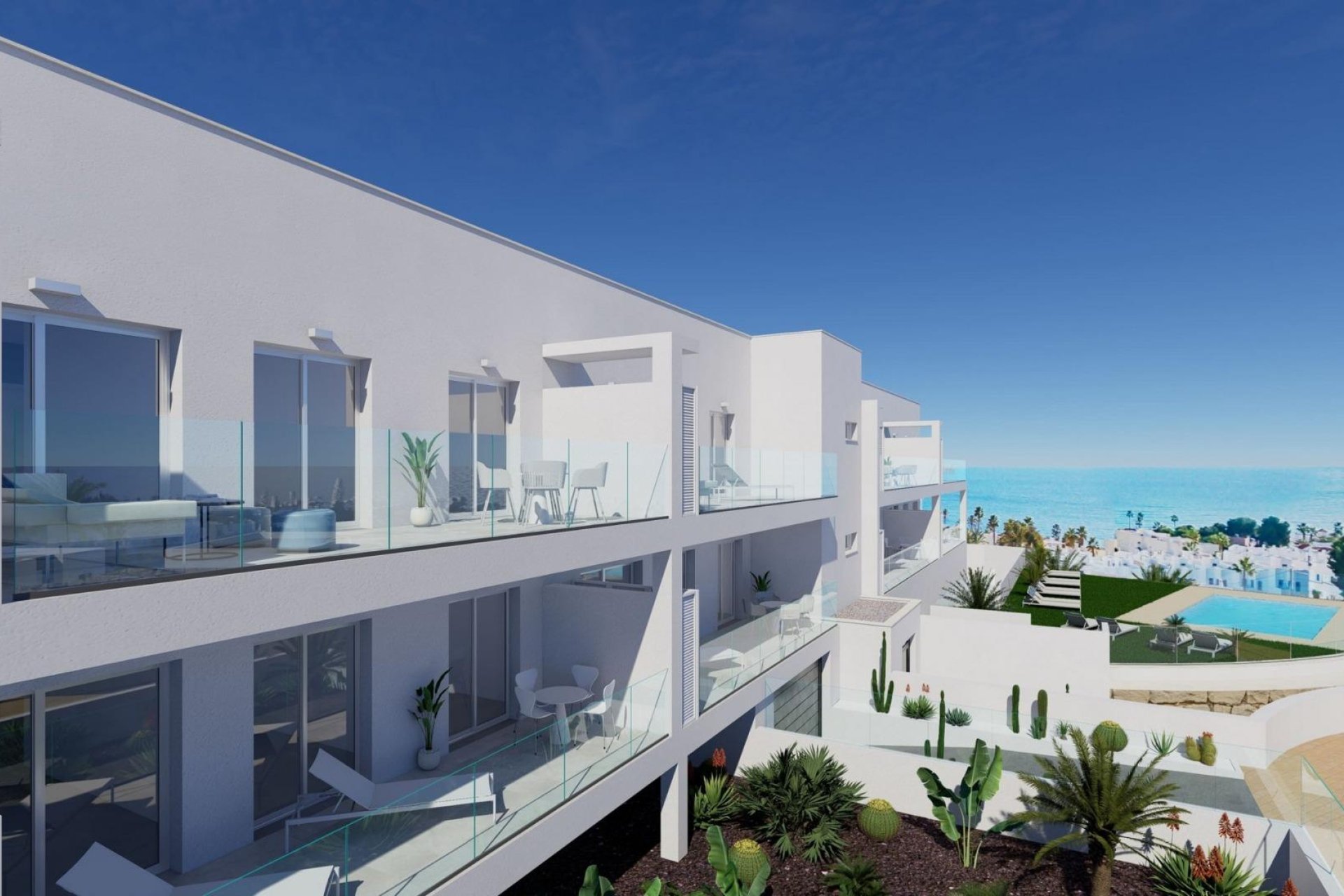 Nieuwbouw Woningen - Halfvrijstaande  woning - Mojacar - Descargador