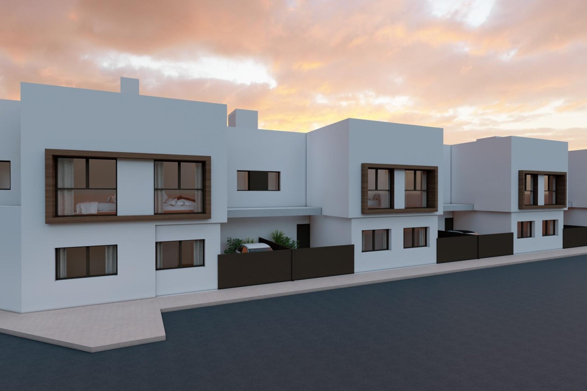 Nieuwbouw Woningen - Halfvrijstaande  woning - San Javier - pueblo