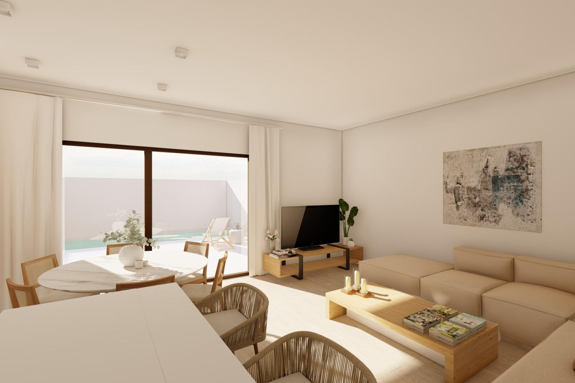 Nieuwbouw Woningen - Halfvrijstaande  woning - San Javier - pueblo