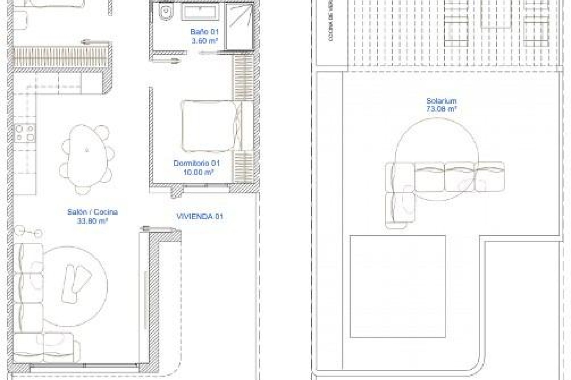 Nieuwbouw Woningen - Halfvrijstaande  woning - San Pedro del Pinatar - Pueblo
