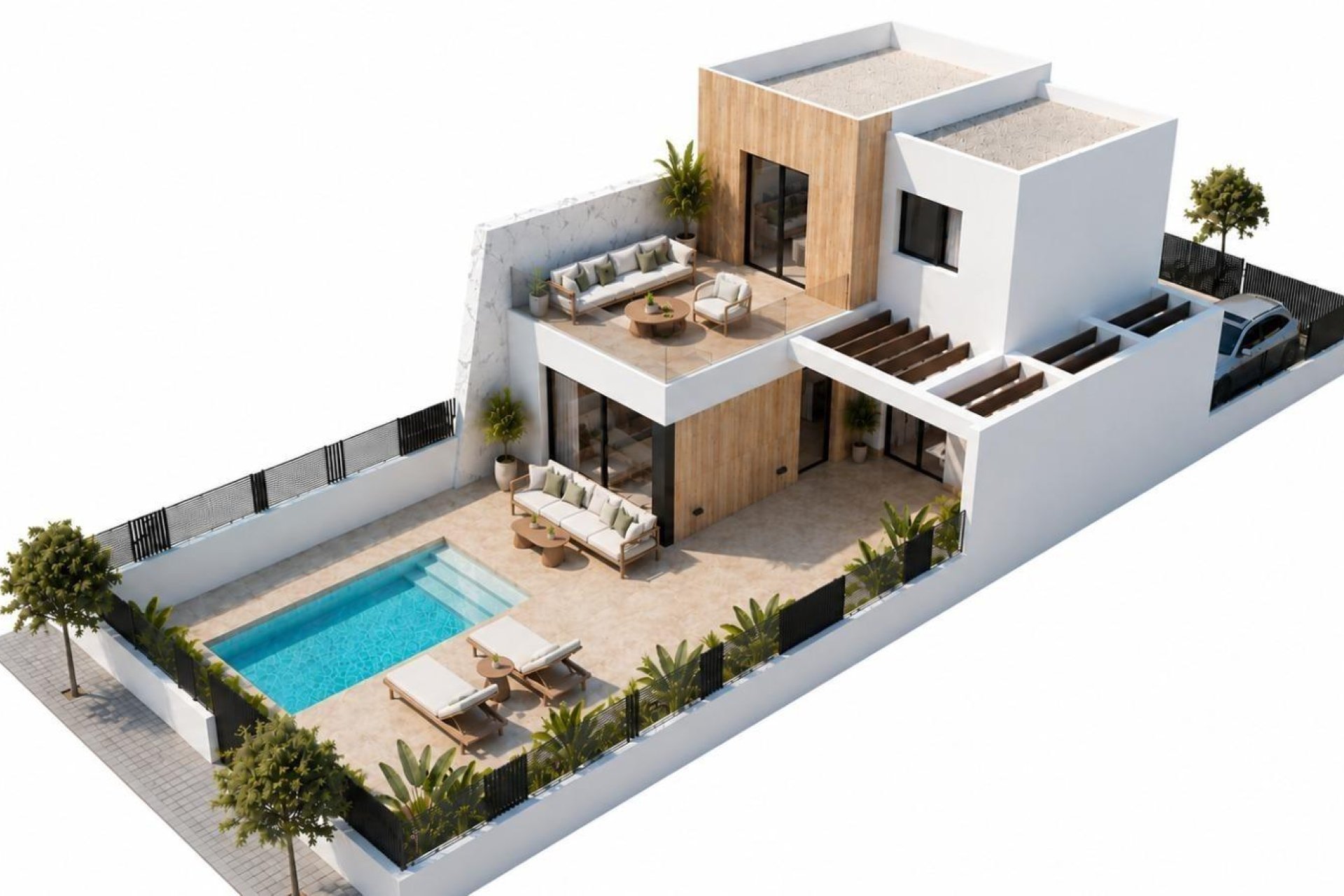 Nieuwbouw Woningen - Halfvrijstaande  woning - Torre Pacheco - Santa Rosalia Lake And Life Resort
