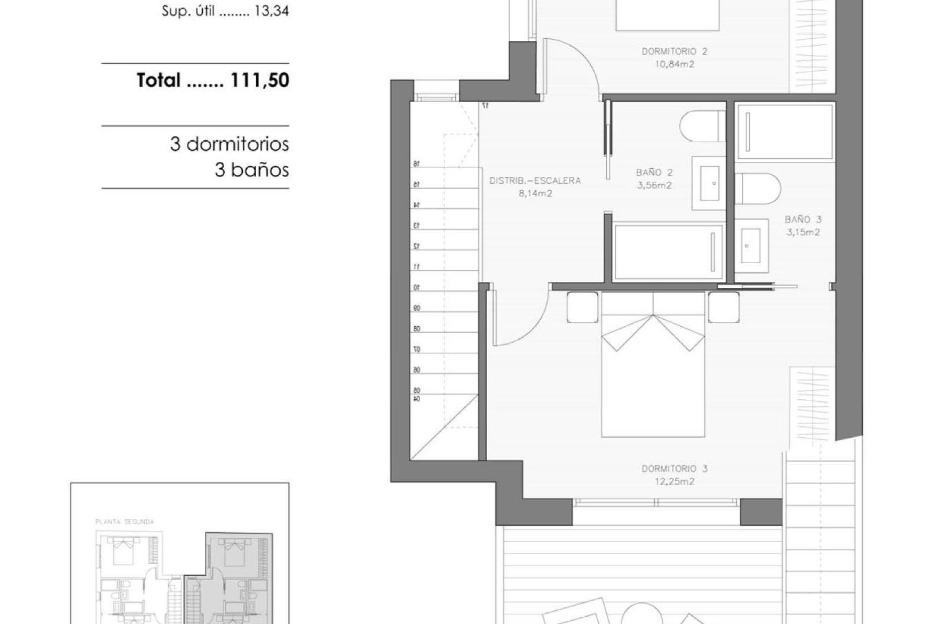 Nieuwbouw Woningen - Penthouse - Benejúzar - pueblo