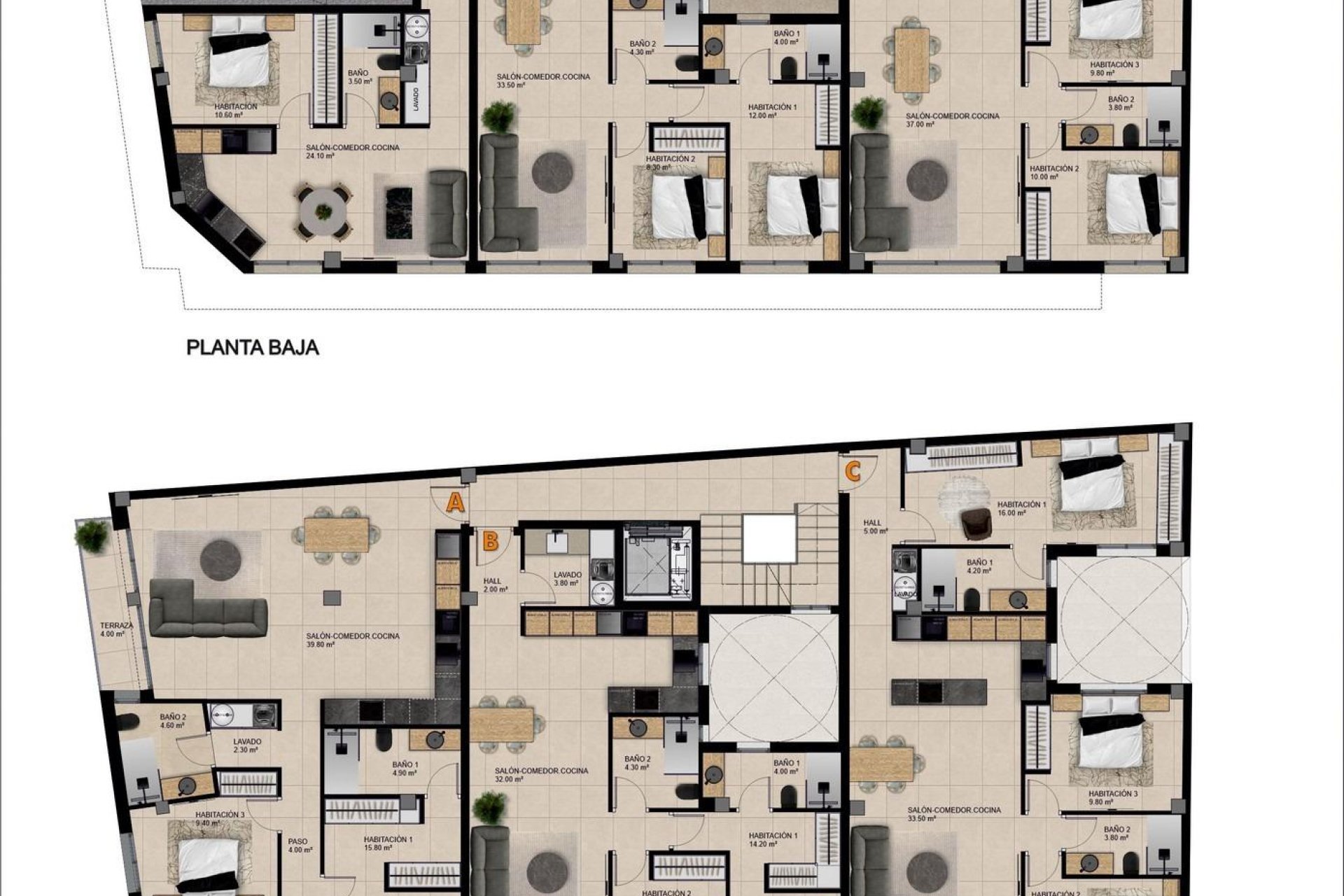 Nieuwbouw Woningen - Penthouse - Catral - pueblo