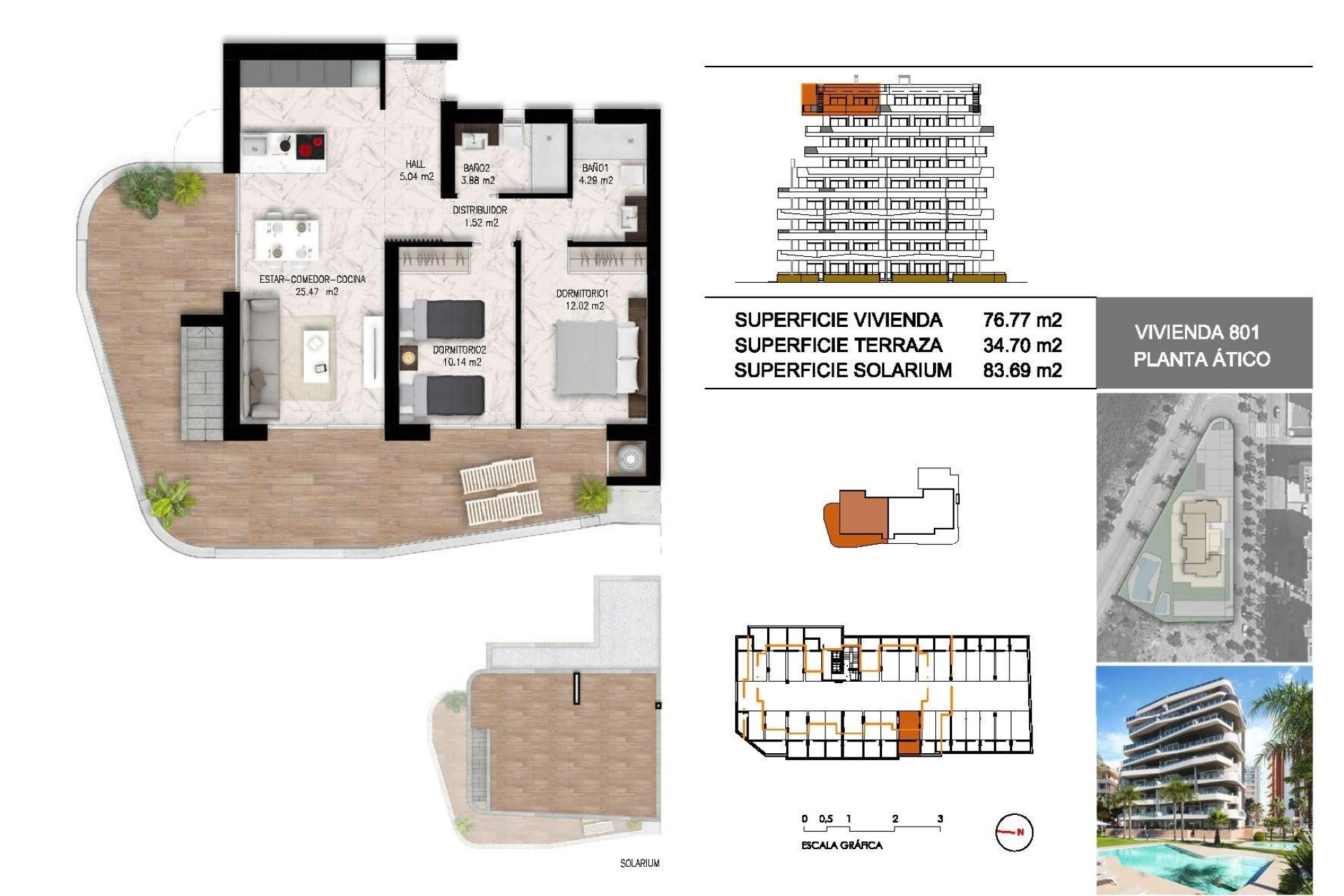 Nieuwbouw Woningen - Penthouse - Guardamar del Segura - Puerto