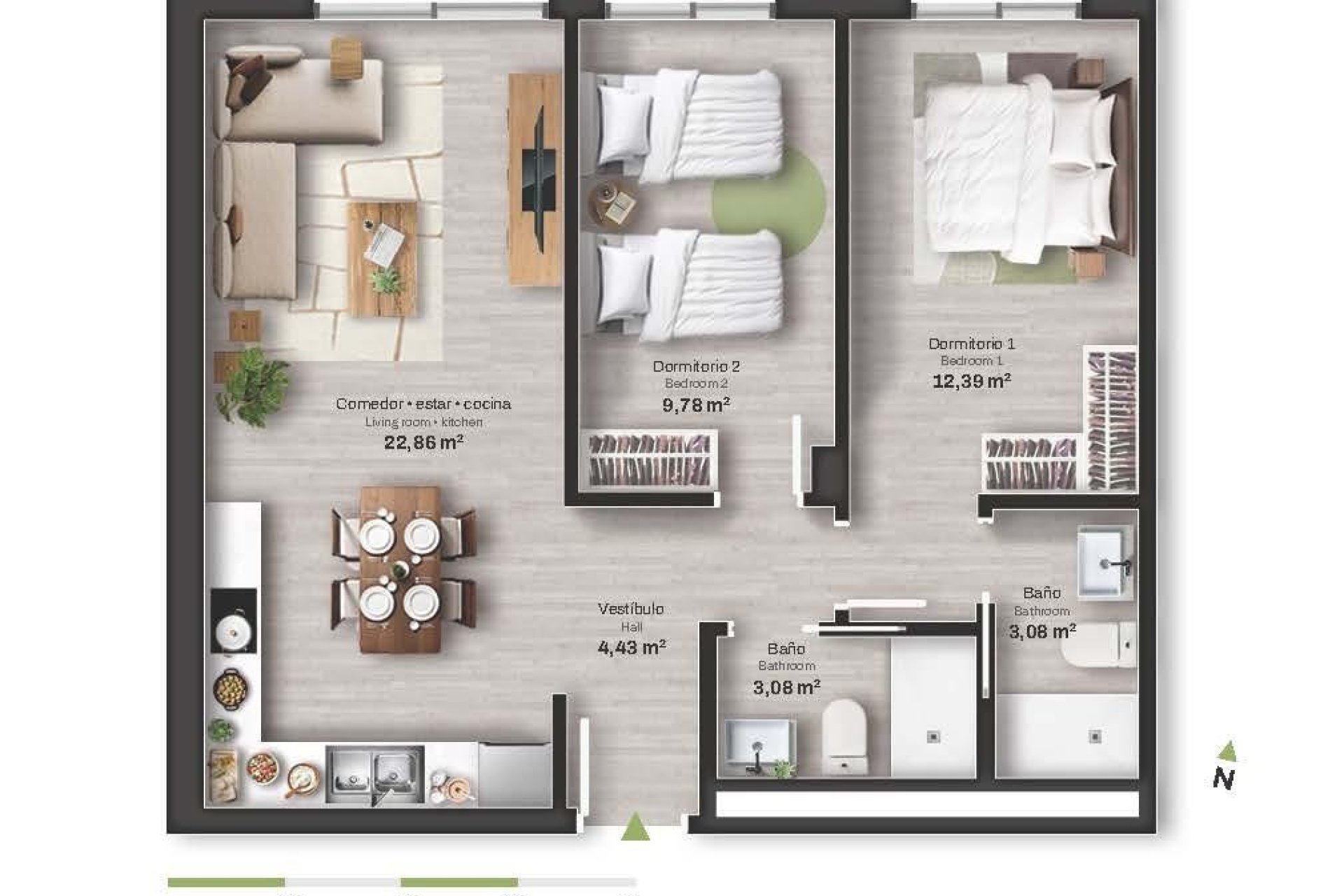 Nieuwbouw Woningen - Penthouse - Mojacar - Descargador