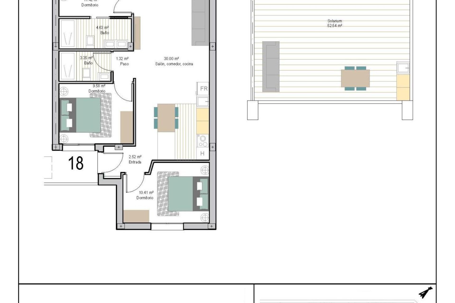 Nieuwbouw Woningen - Penthouse - Torre Pacheco - San Cayetano