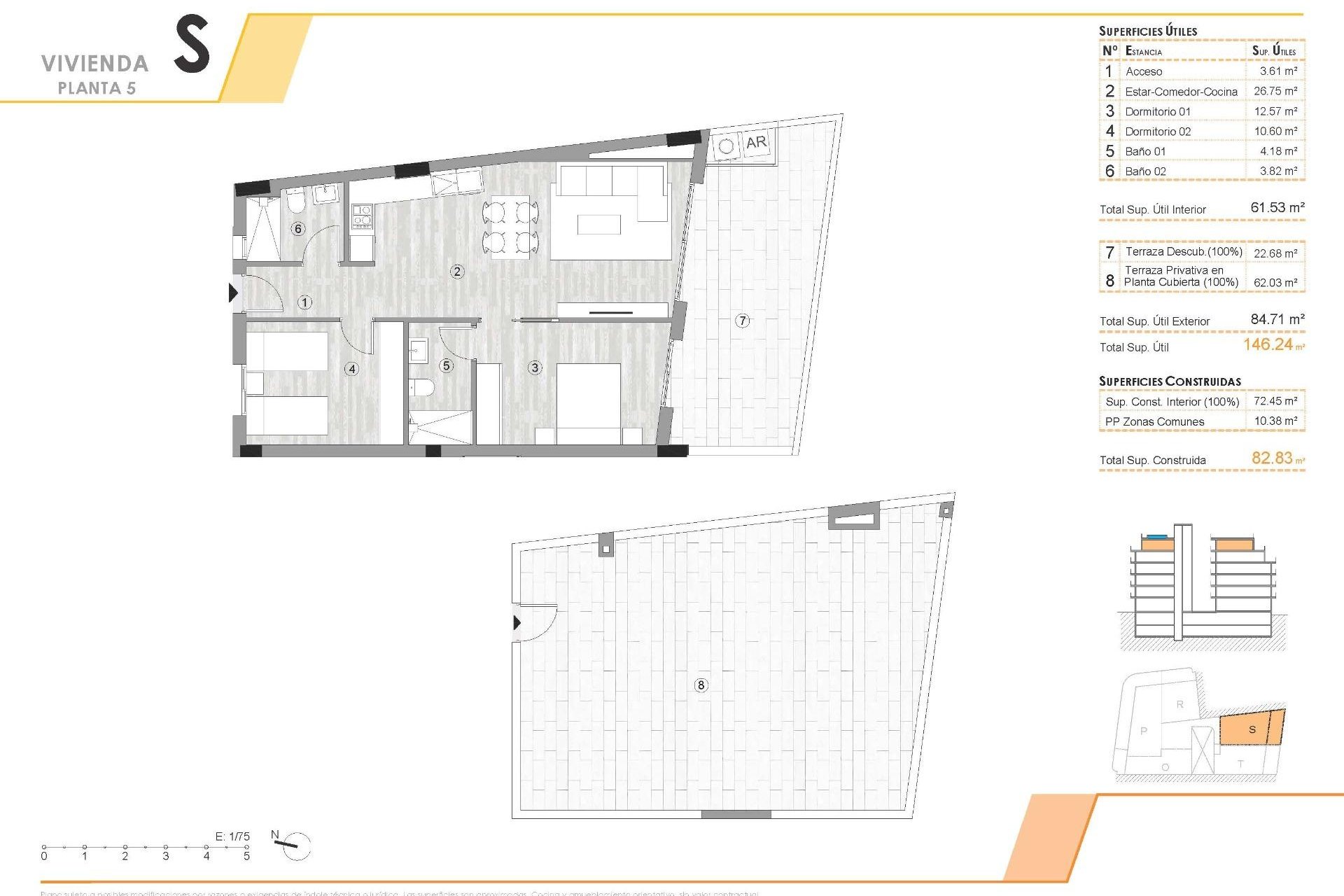 Nieuwbouw Woningen - Penthouse - Torrevieja - Centro