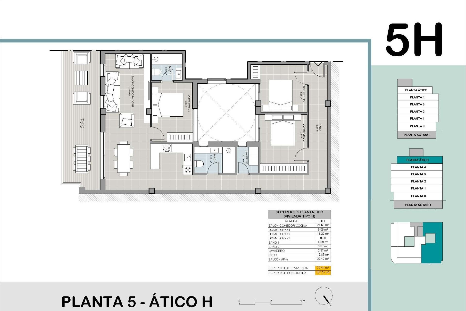 Nieuwbouw Woningen - Penthouse - Torrevieja - El acequión