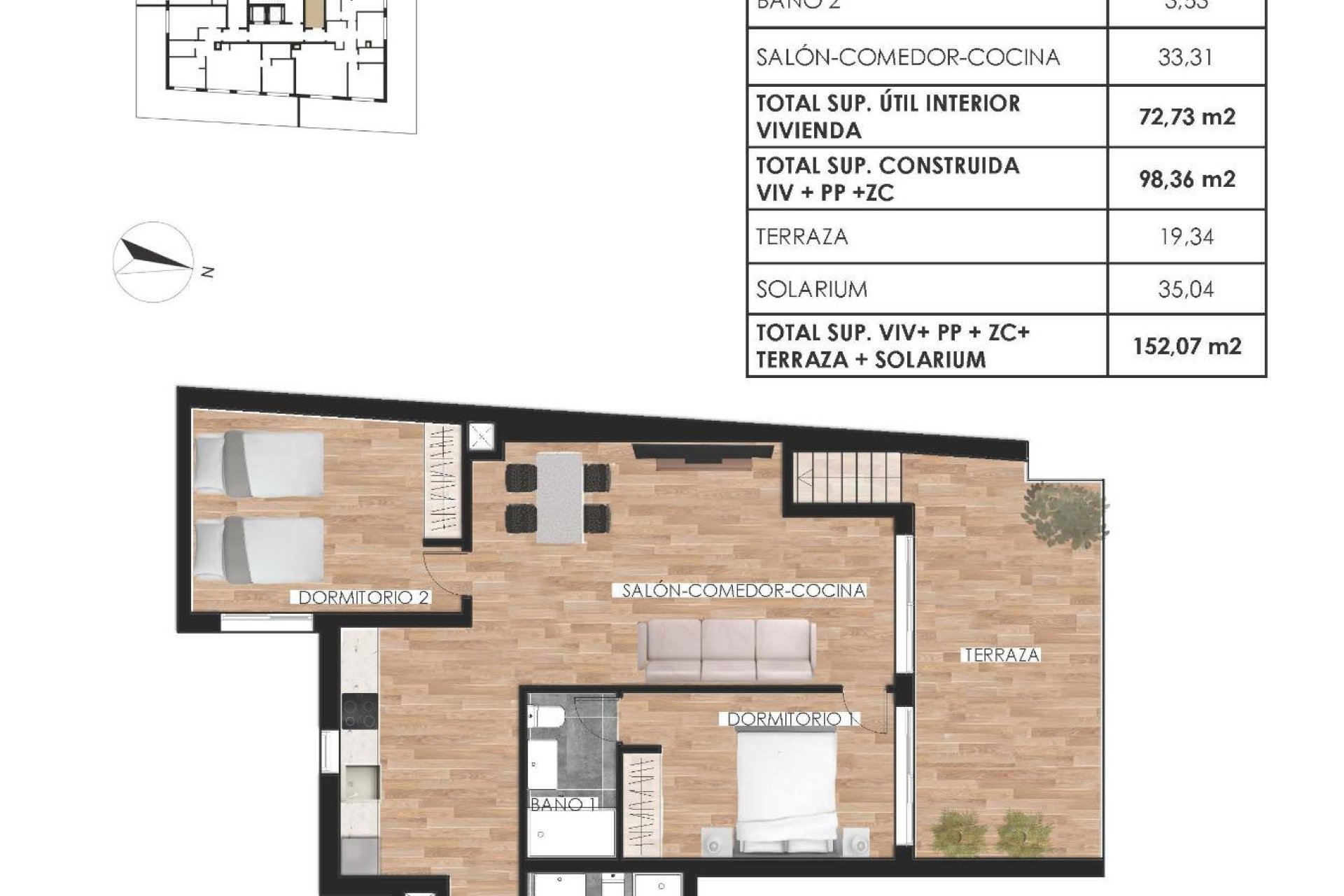 Nieuwbouw Woningen - Penthouse - Torrevieja - Parque de las Naciones