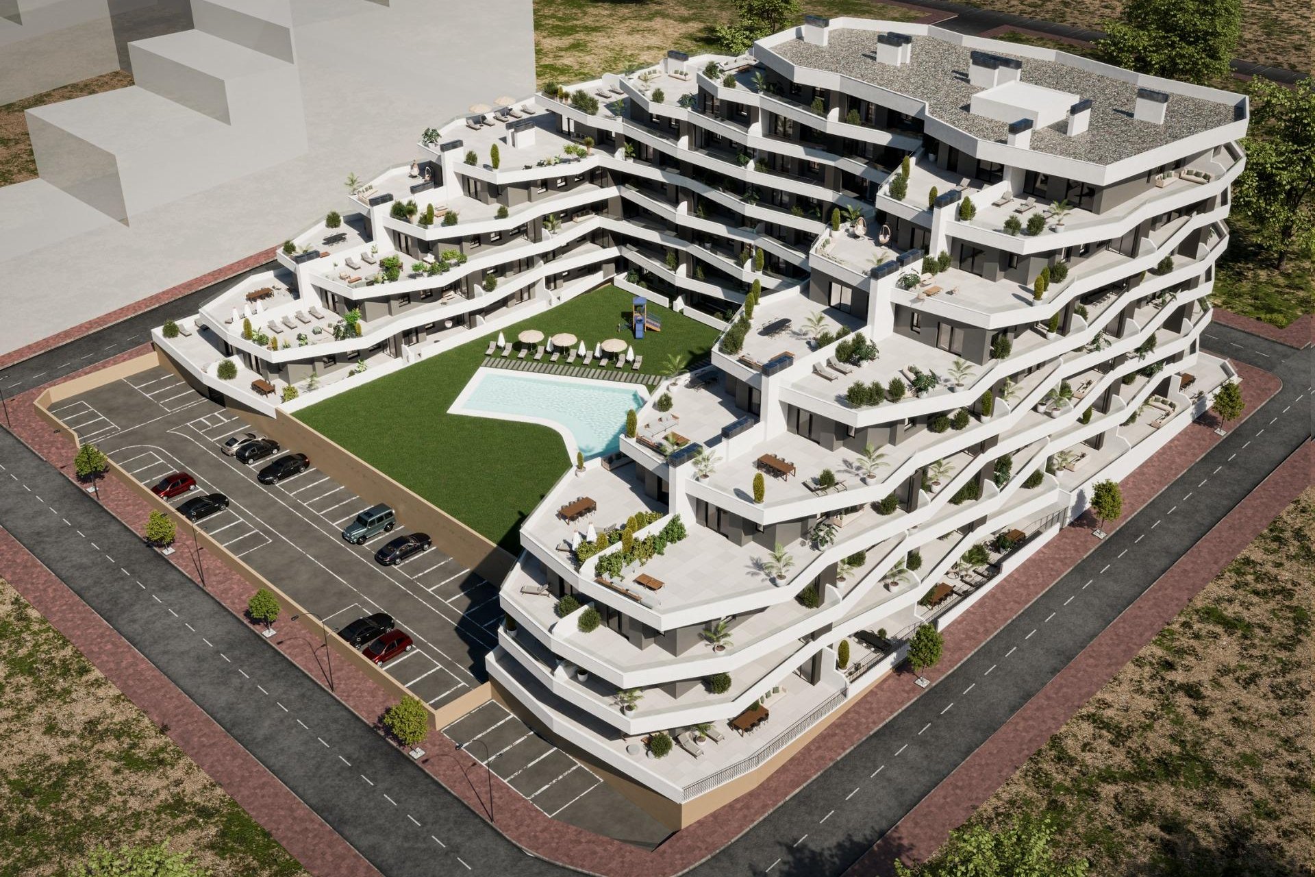 Nieuwbouw Woningen - Semi penthouse - San Miguel de Salinas - Pueblo