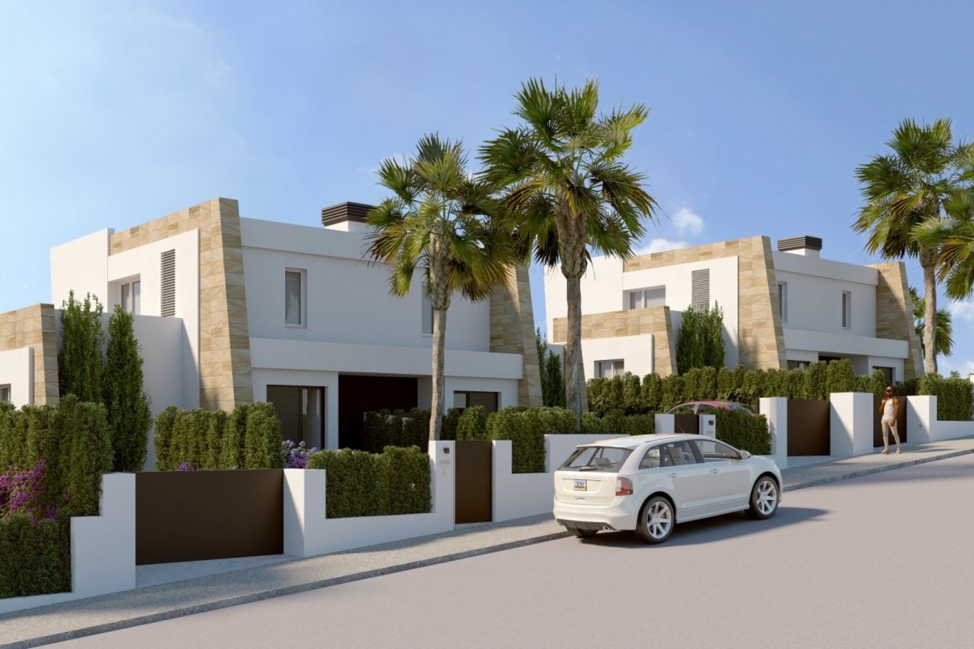 Nieuwbouw Woningen - Semidetached - Algorfa - La Finca Golf