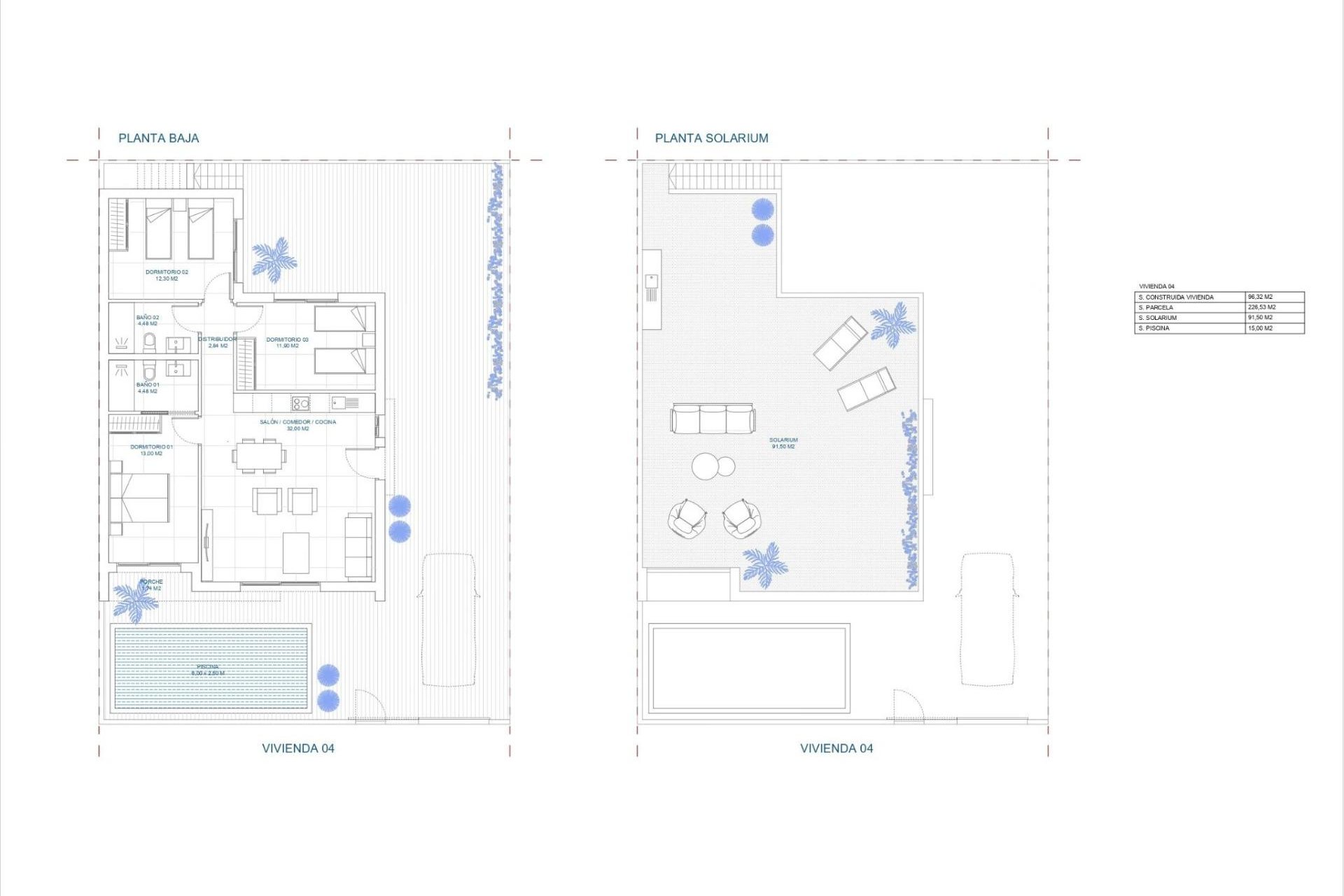 Nieuwbouw Woningen - Semidetached - Torre Pacheco - Balsicas