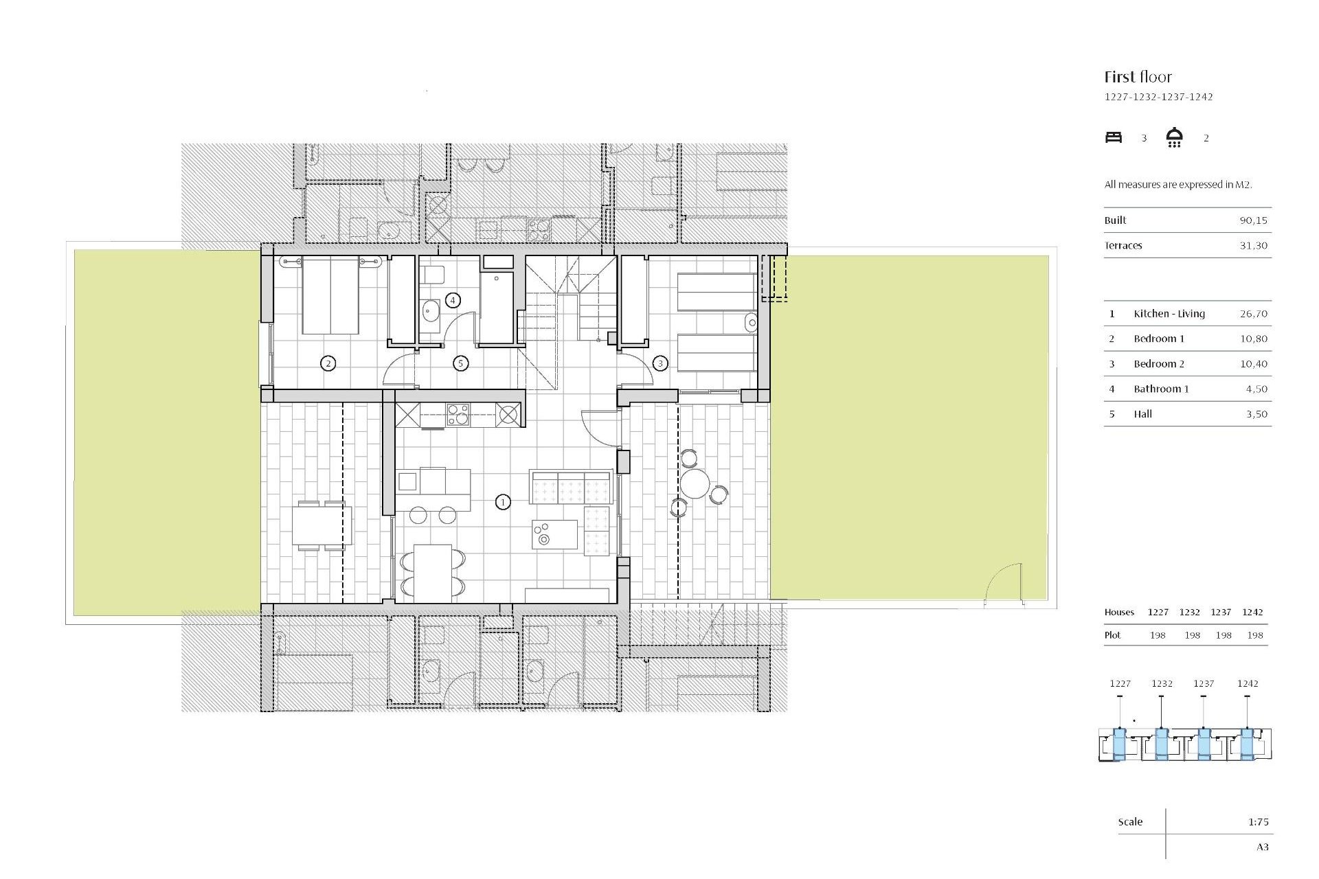 Nieuwbouw Woningen - Town House - Algorfa - La Finca Golf