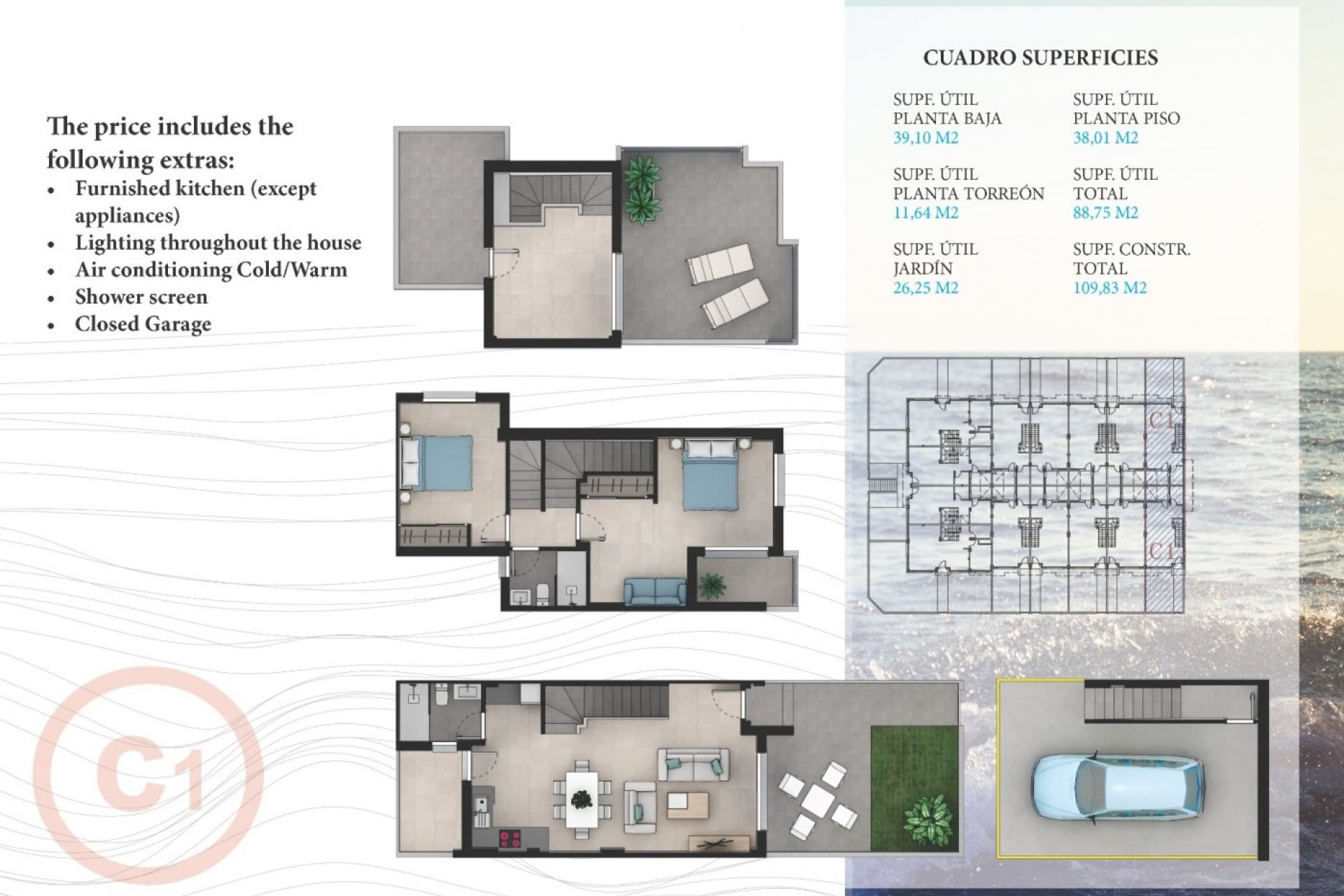 Nieuwbouw Woningen - Town House - La Manga del Mar Menor - La Manga