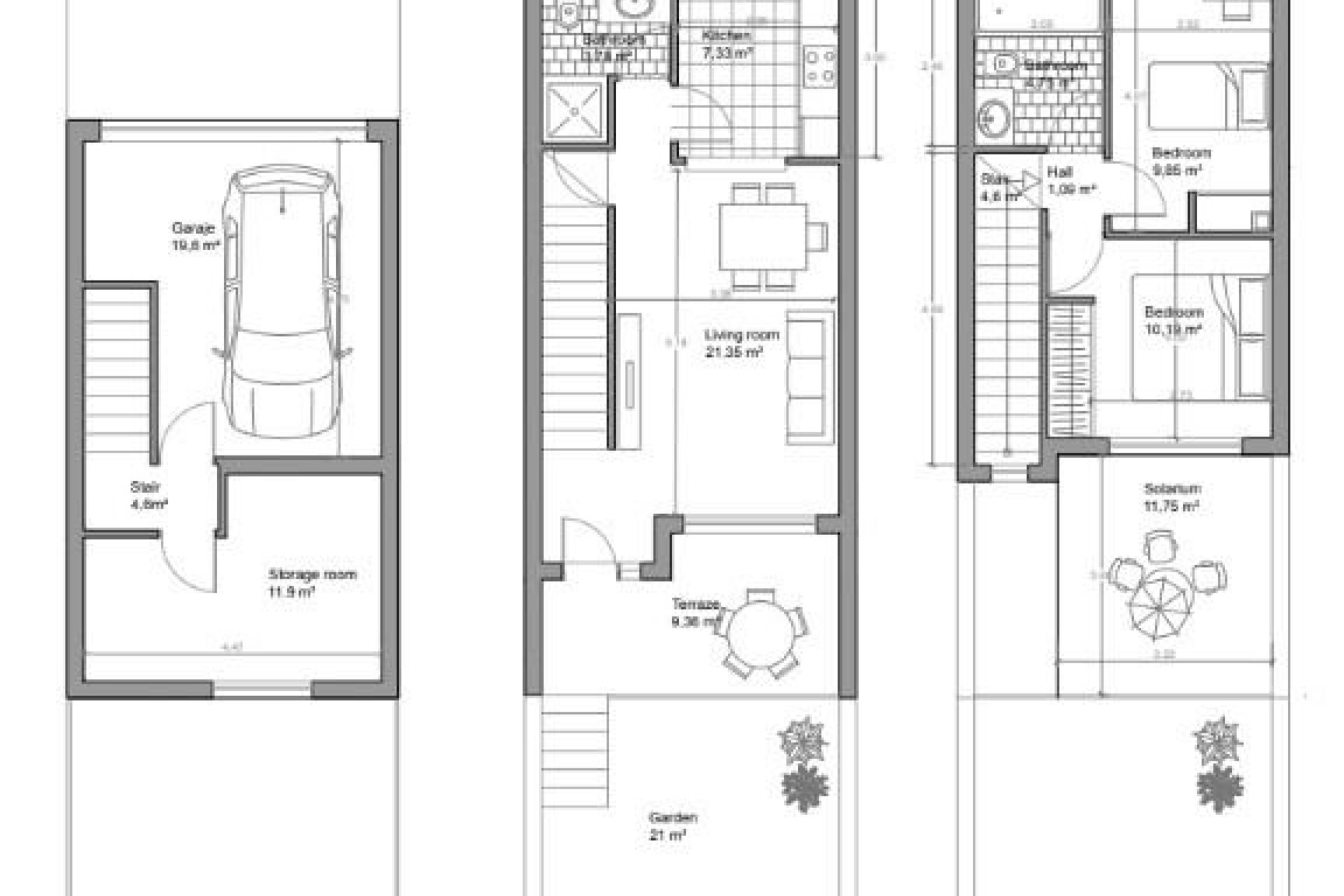 Nieuwbouw Woningen - Town House - Mutxamel - Valle Del Sol