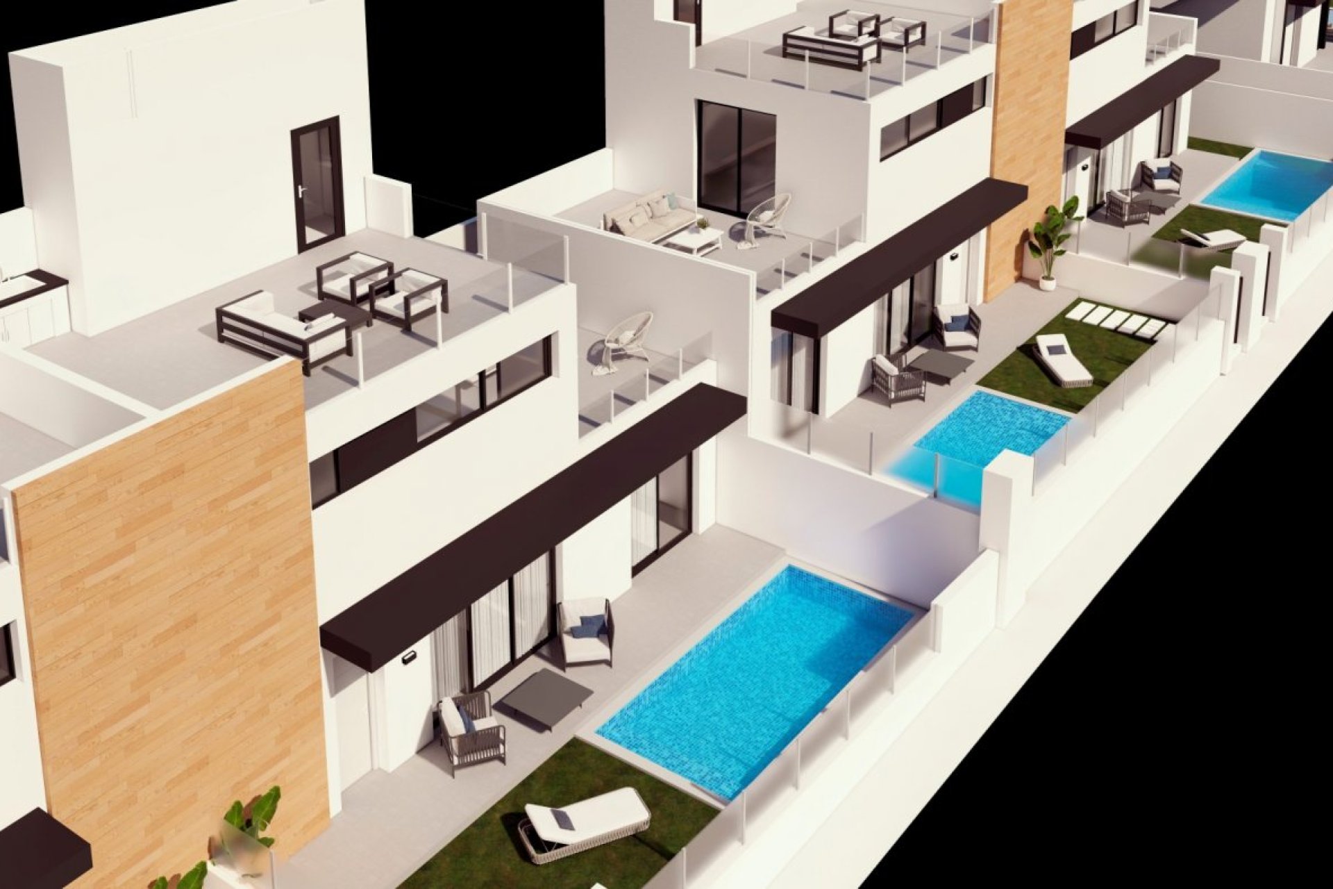 Nieuwbouw Woningen - Town House - Orihuela Costa - Las Filipinas