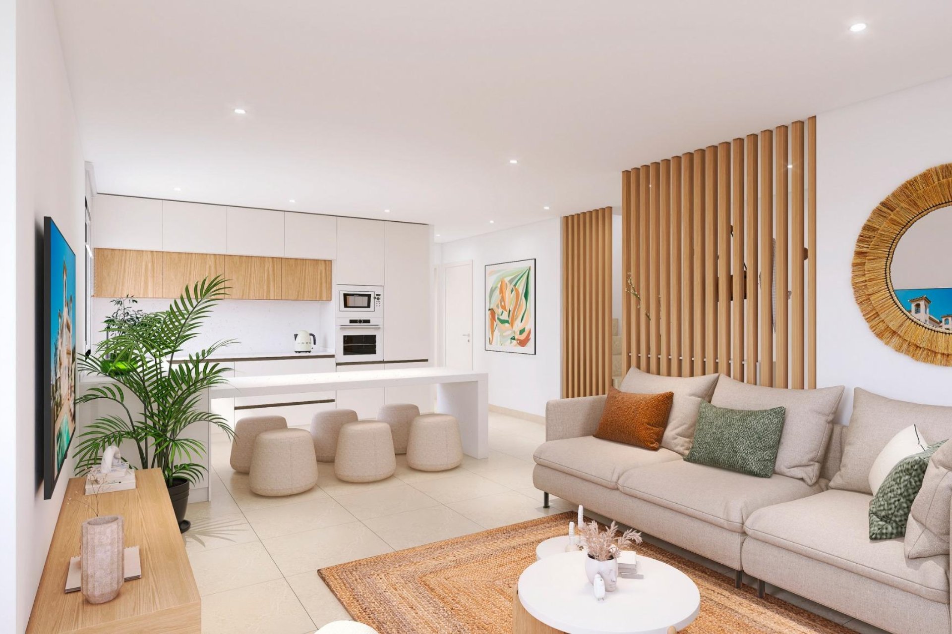 Nieuwbouw Woningen - Vier woningen in één blok - Bigastro - pueblo