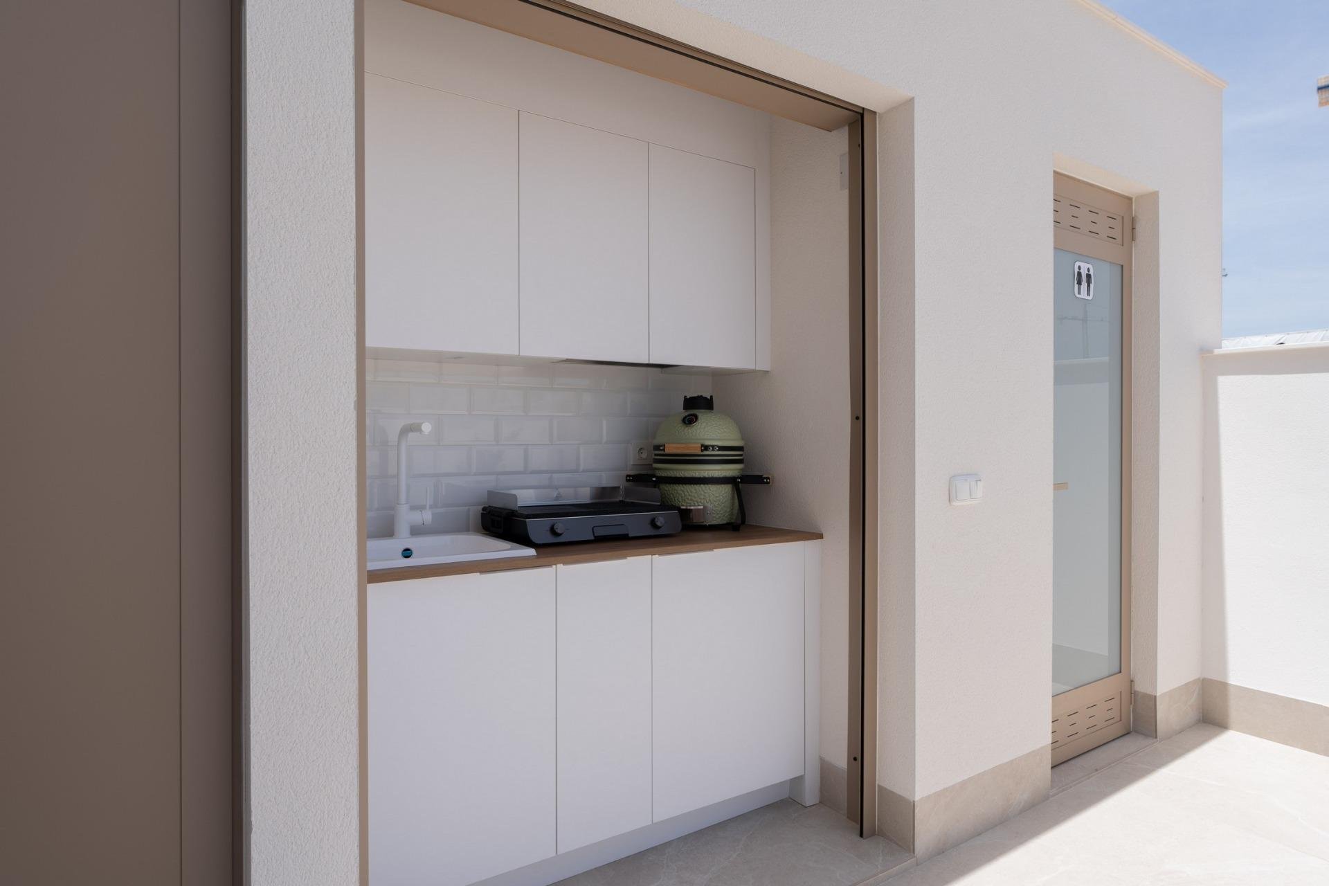 Nieuwbouw Woningen - Vier woningen in één blok - Los Alcázares - Serena Golf