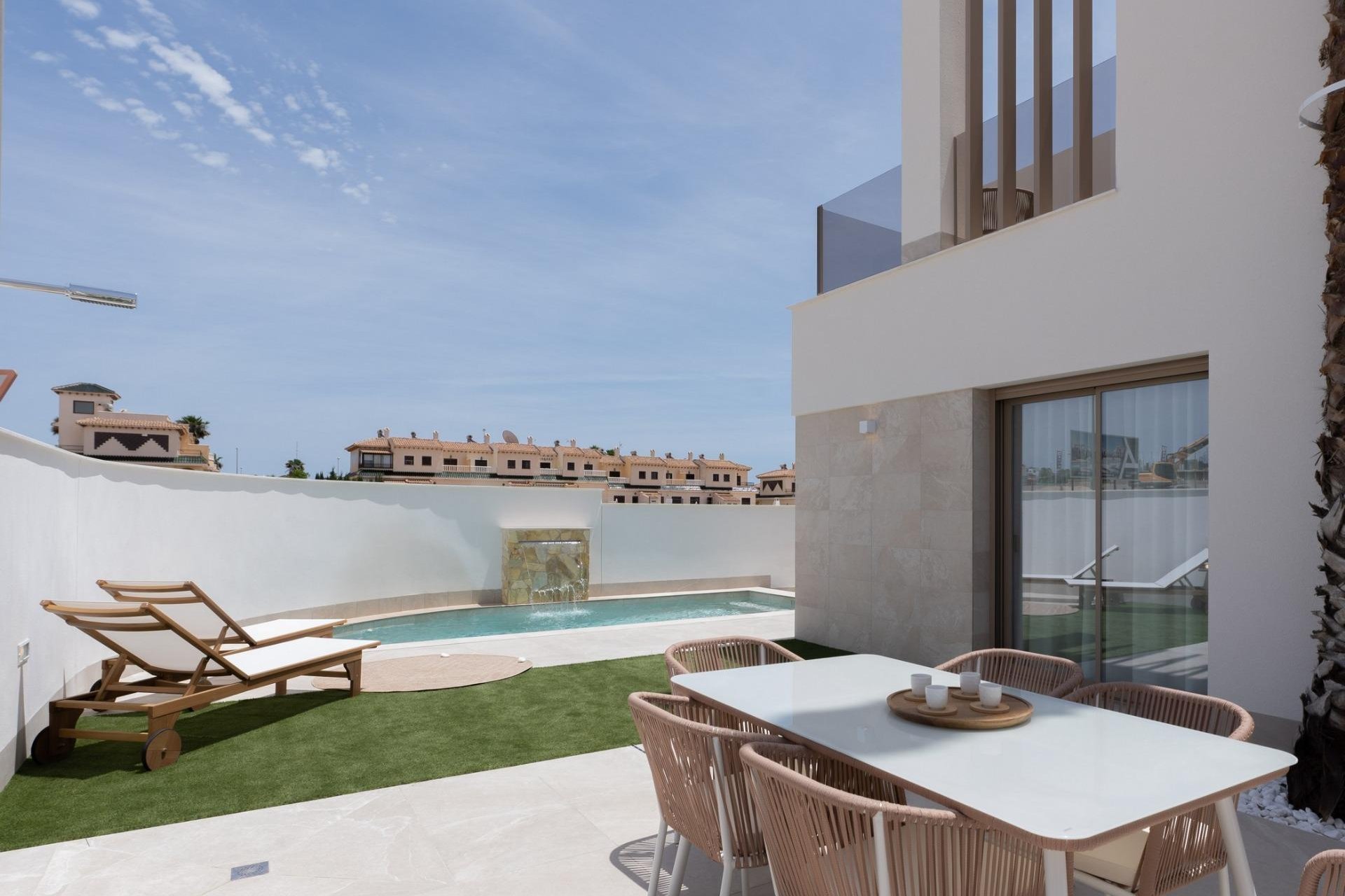 Nieuwbouw Woningen - Vier woningen in één blok - Los Alcázares - Serena Golf