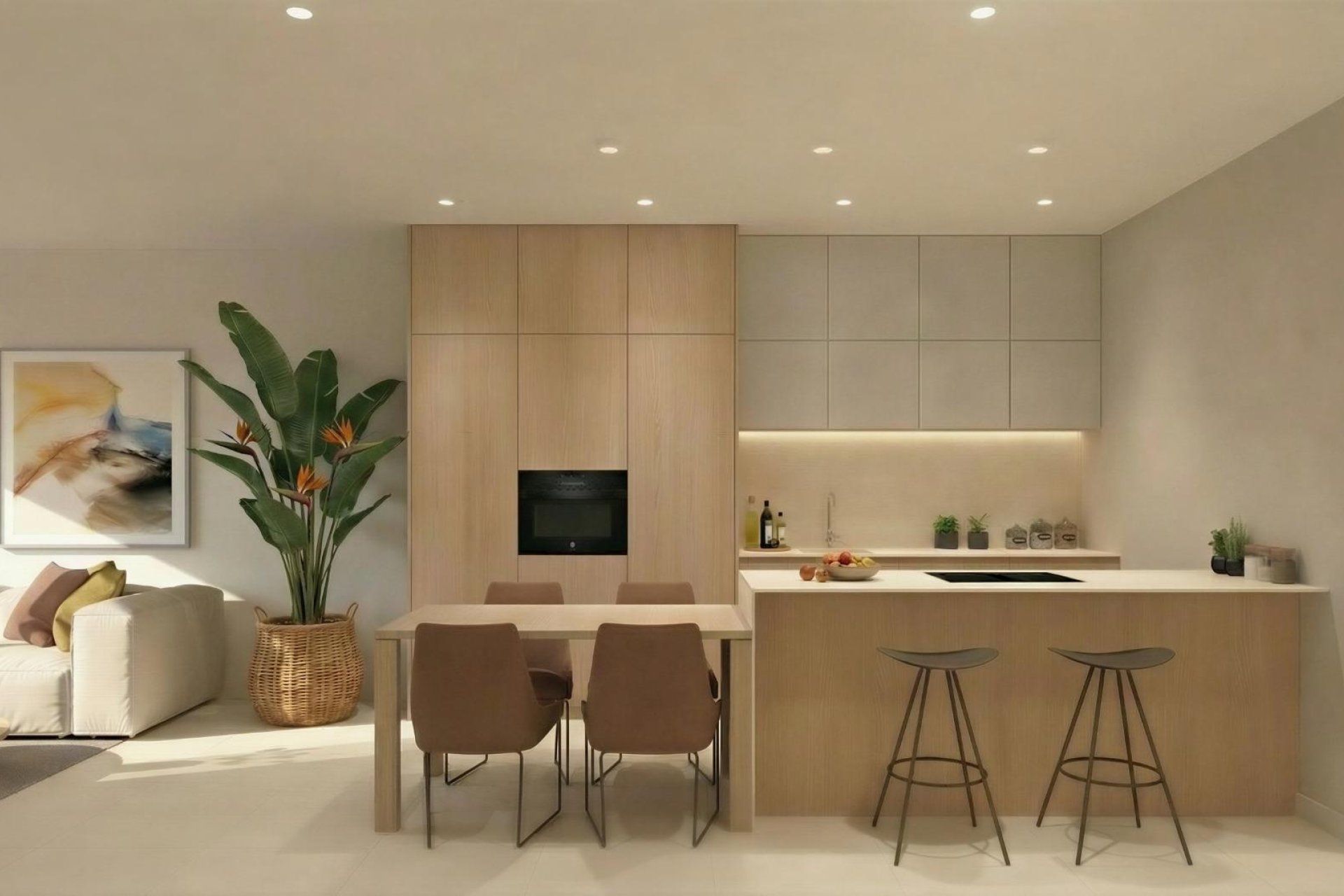 Nieuwbouw Woningen - Vier woningen in één blok - Torre Pacheco - El Alba