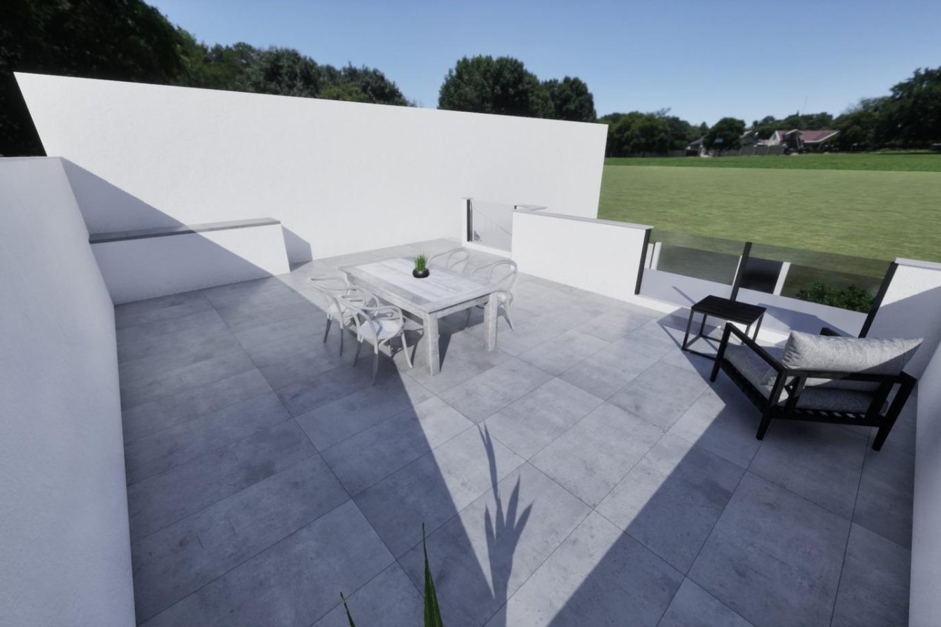 Nieuwbouw Woningen - Vier woningen in één blok - Torre Pacheco - pueblo