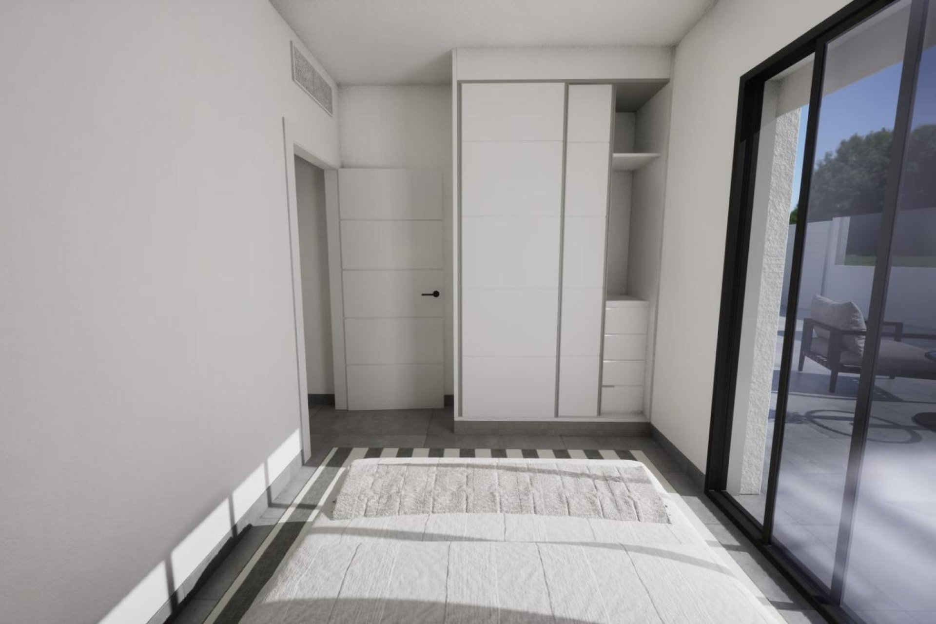 Nieuwbouw Woningen - Vier woningen in één blok - Torre Pacheco - pueblo