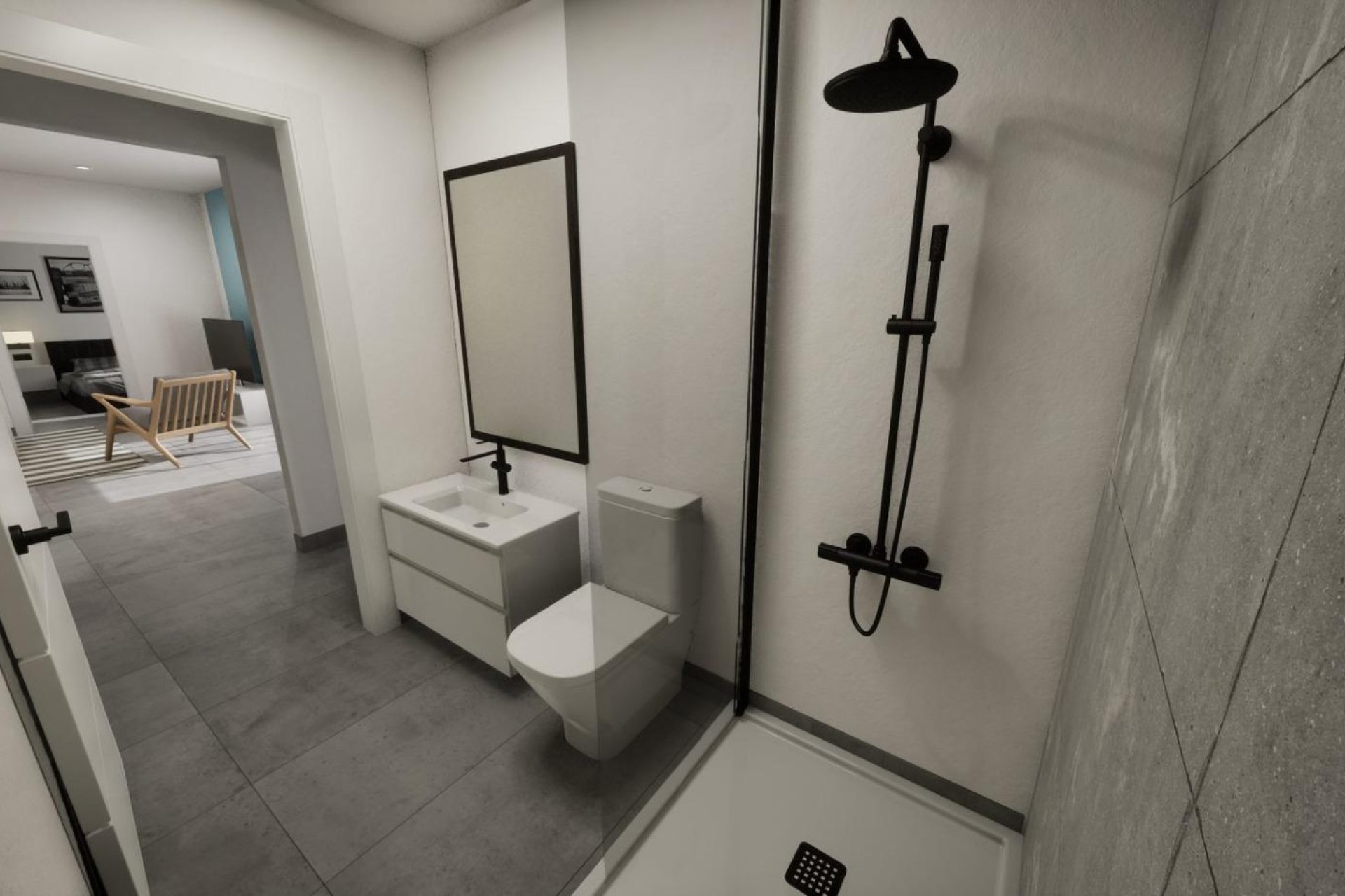 Nieuwbouw Woningen - Vier woningen in één blok - Torre Pacheco - pueblo
