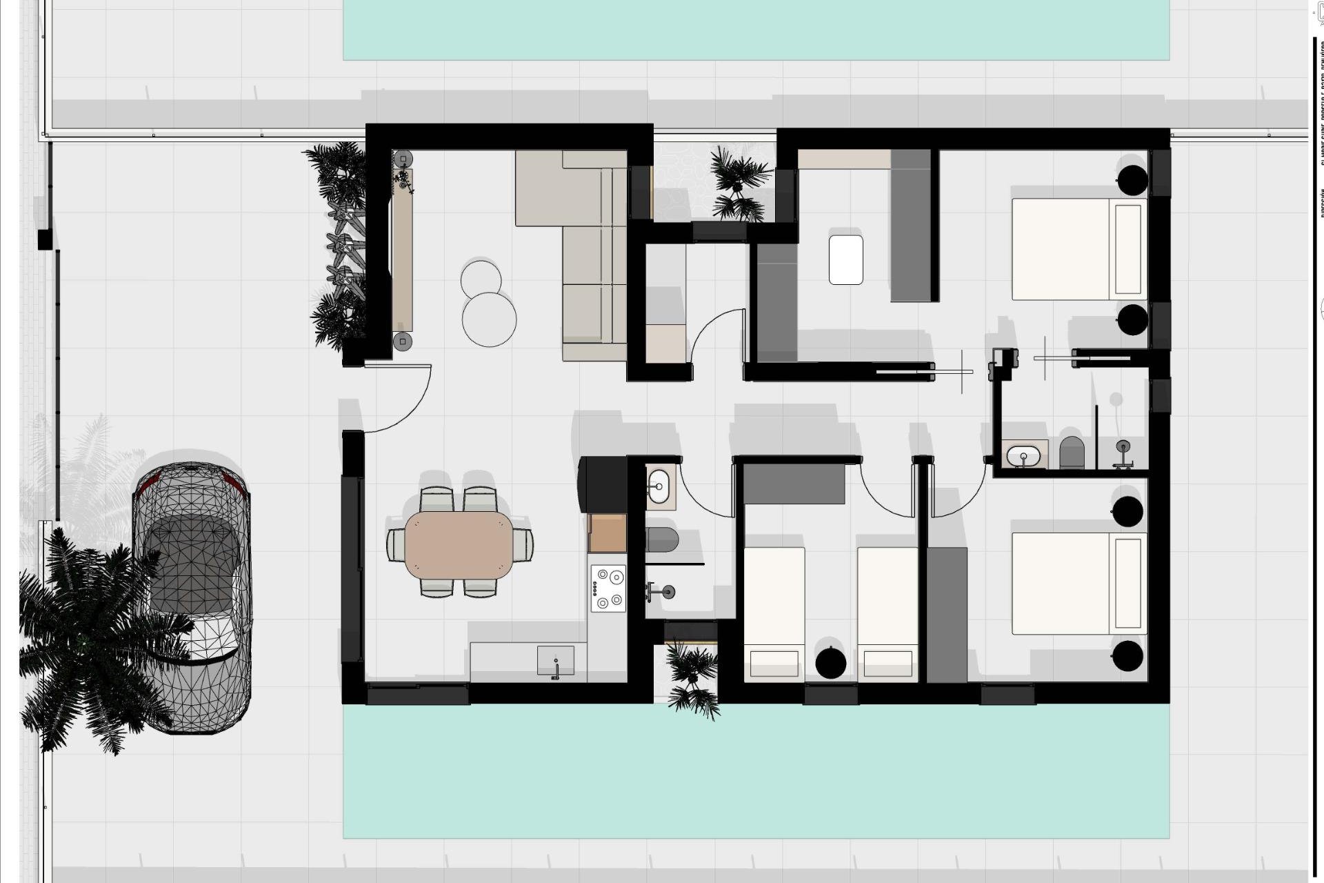 Nieuwbouw Woningen - Villa - Benijofar - Urb. Monteazul