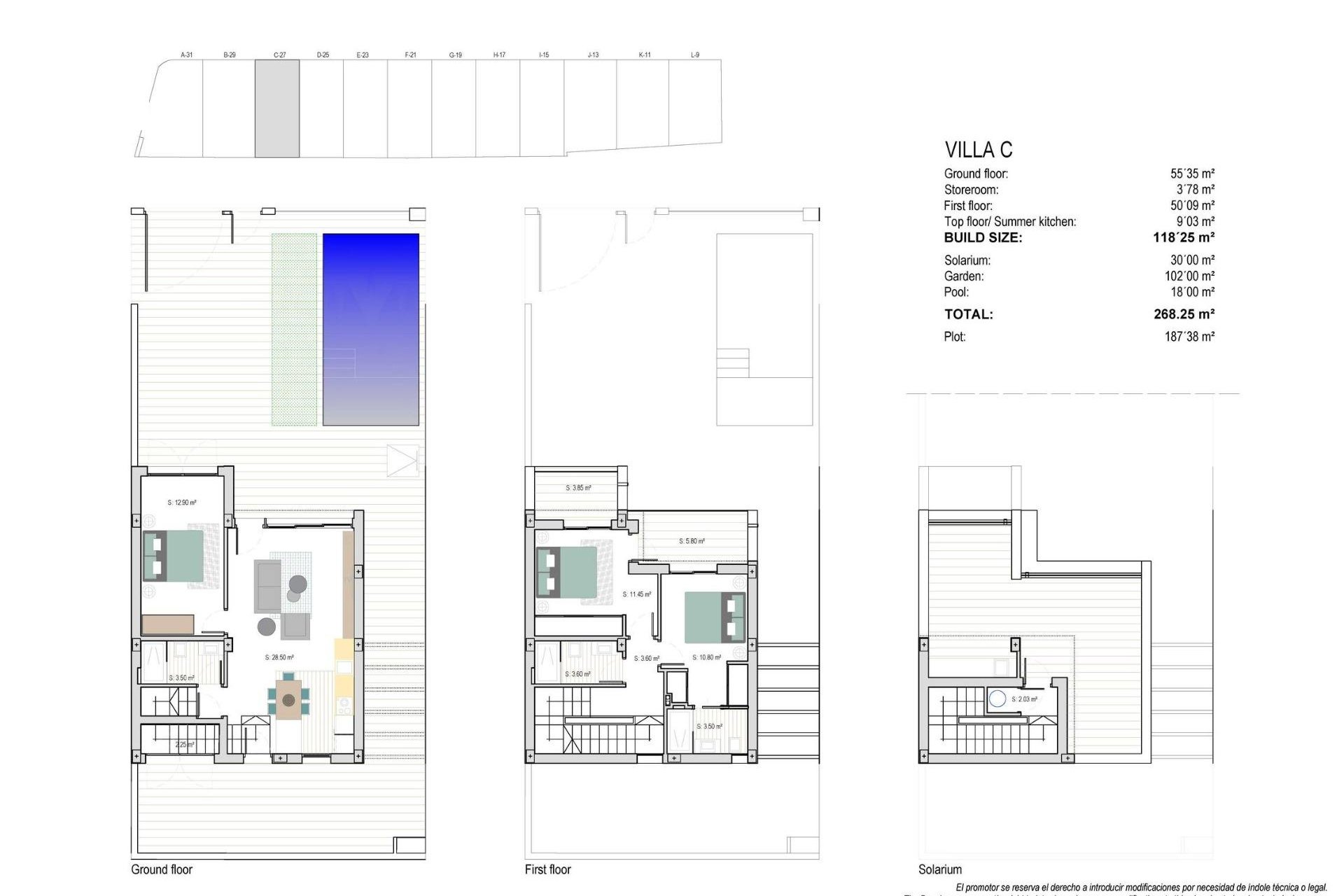 Nieuwbouw Woningen - Villa - Los Alcázares - Playa la Atascadera