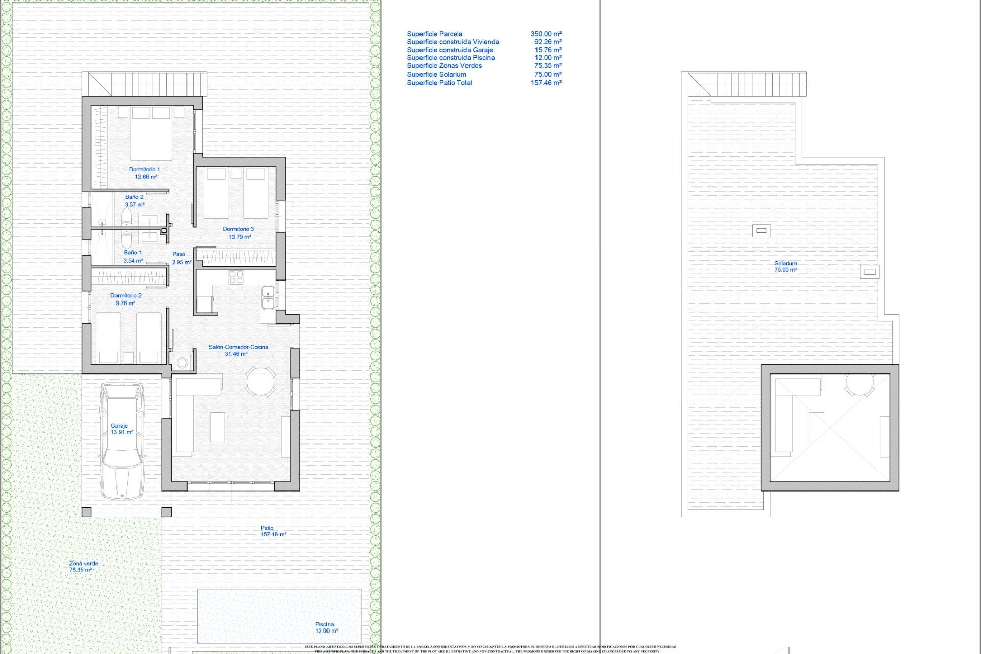 Nieuwbouw Woningen - Villa - Los Alcázares - Serena Golf