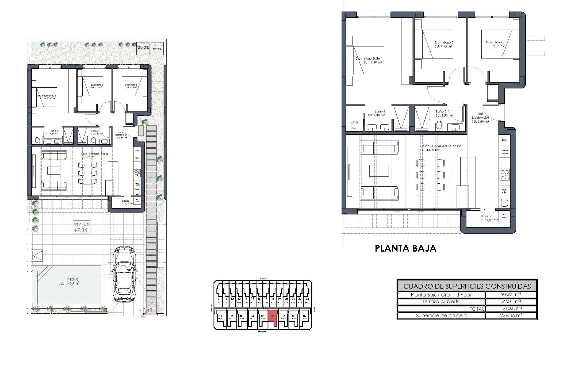 Nieuwbouw Woningen - Villa - Los Alcázares - Serena Golf