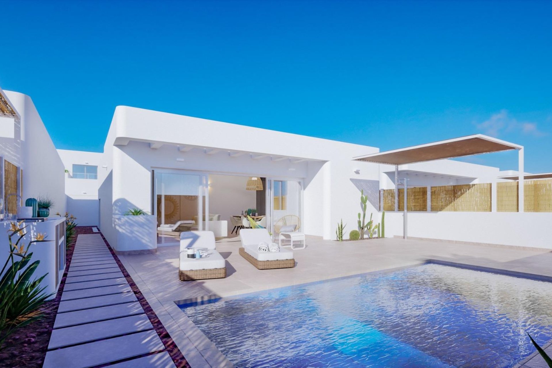 Nieuwbouw Woningen - Villa - Los Alcázares - Serena Golf