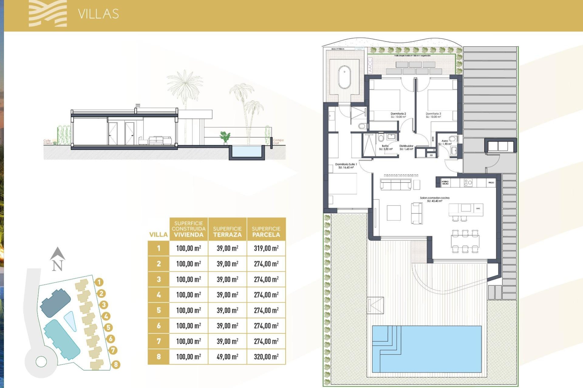 Nieuwbouw Woningen - Villa - Los Alcázares - Serena Golf