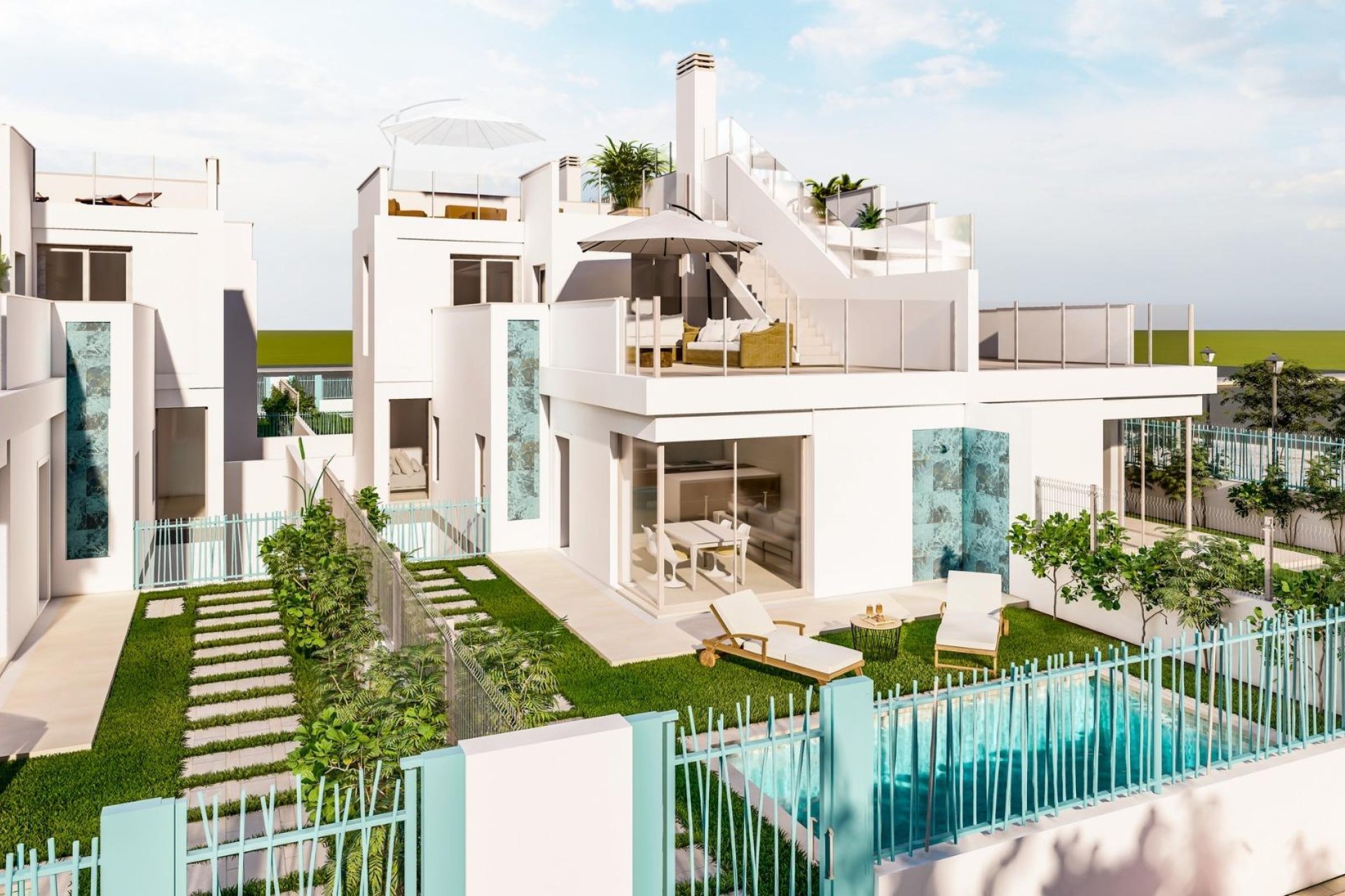 Nieuwbouw Woningen - Villa - Los Alcázares - Torre del Rame