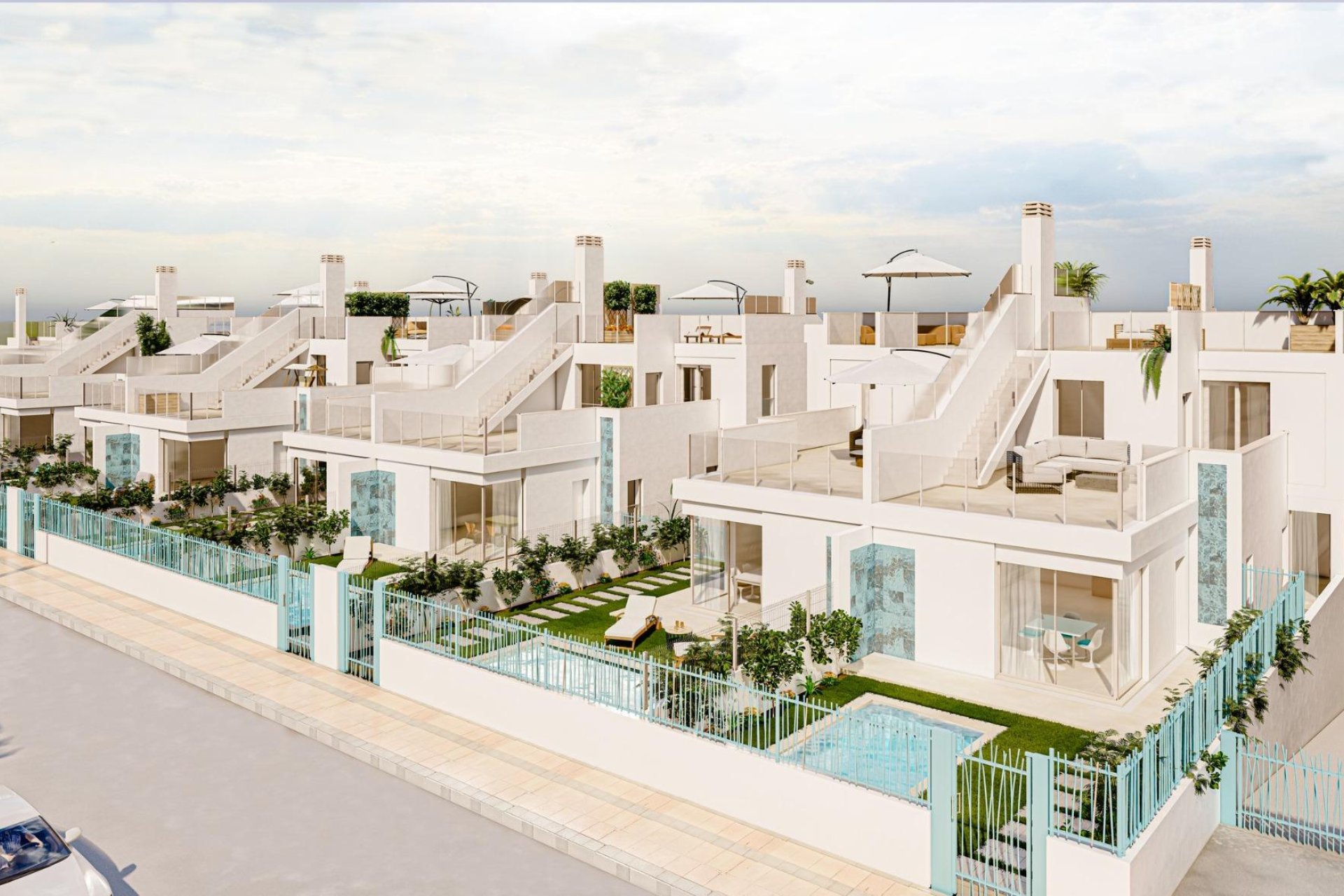 Nieuwbouw Woningen - Villa - Los Alcázares - Torre del Rame