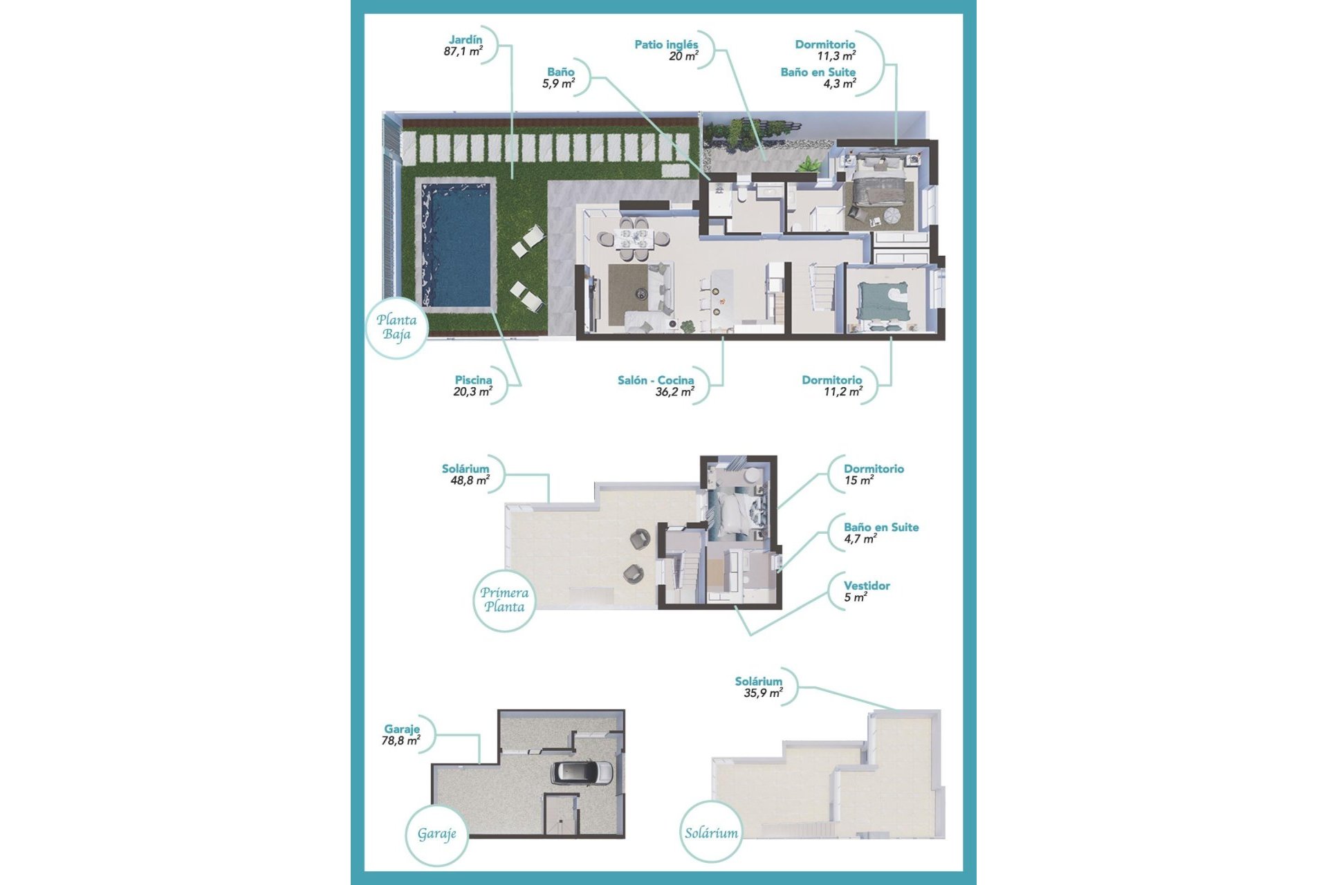 Nieuwbouw Woningen - Villa - Los Alcázares - Torre del Rame