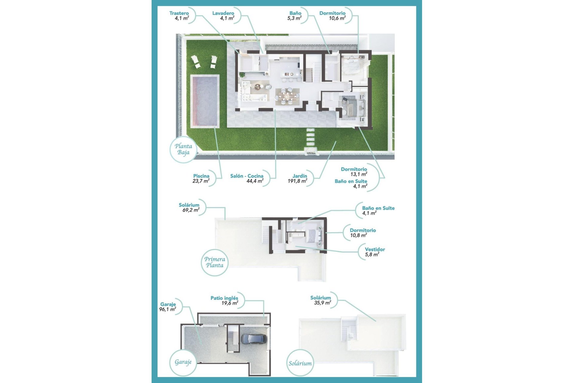 Nieuwbouw Woningen - Villa - Los Alcázares - Torre del Rame