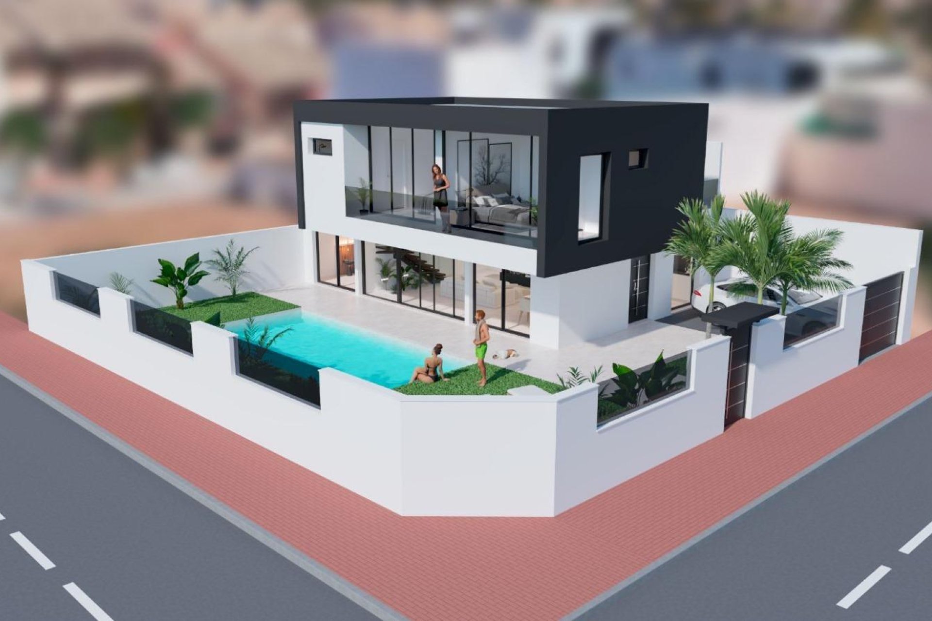 Nieuwbouw Woningen - Villa - San Pedro del Pinatar - Pueblo