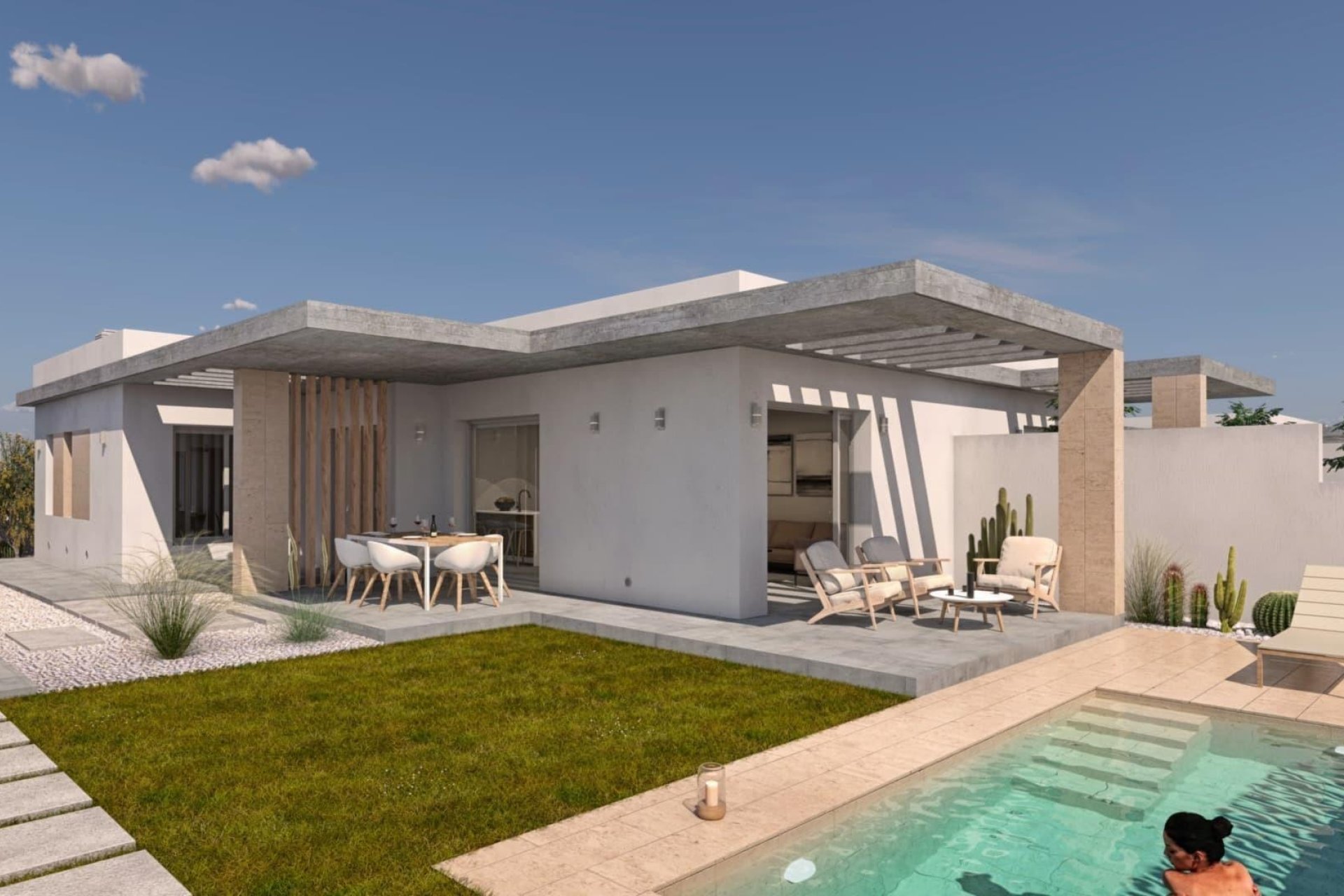 Nieuwbouw Woningen - Villa - Santiago de la ribera - Santiago De La Ribera