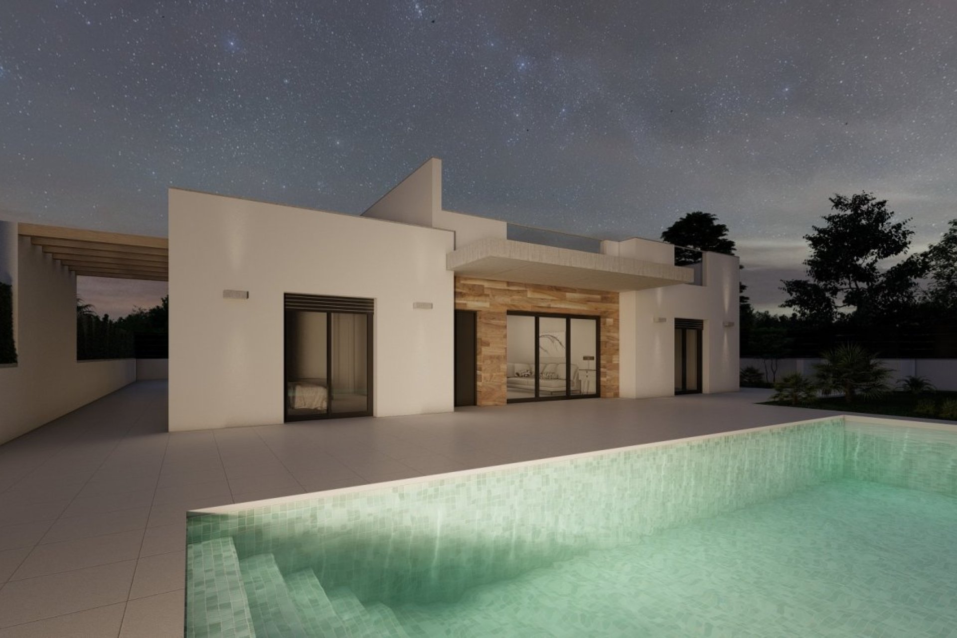 Nieuwbouw Woningen - Villa - Torre Pacheco - Roldán