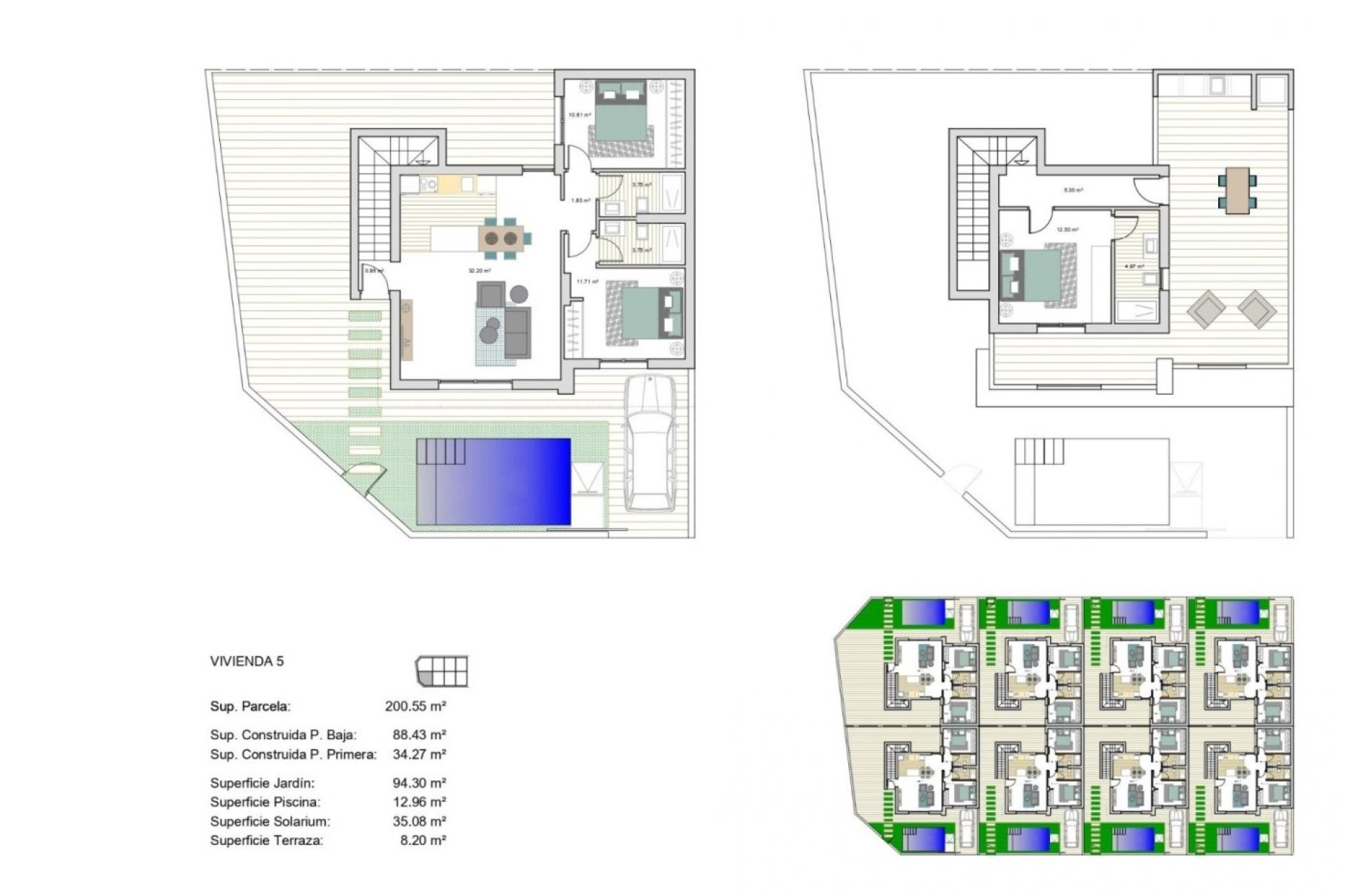 Nieuwbouw Woningen - Villa - Torre Pacheco - Roldán