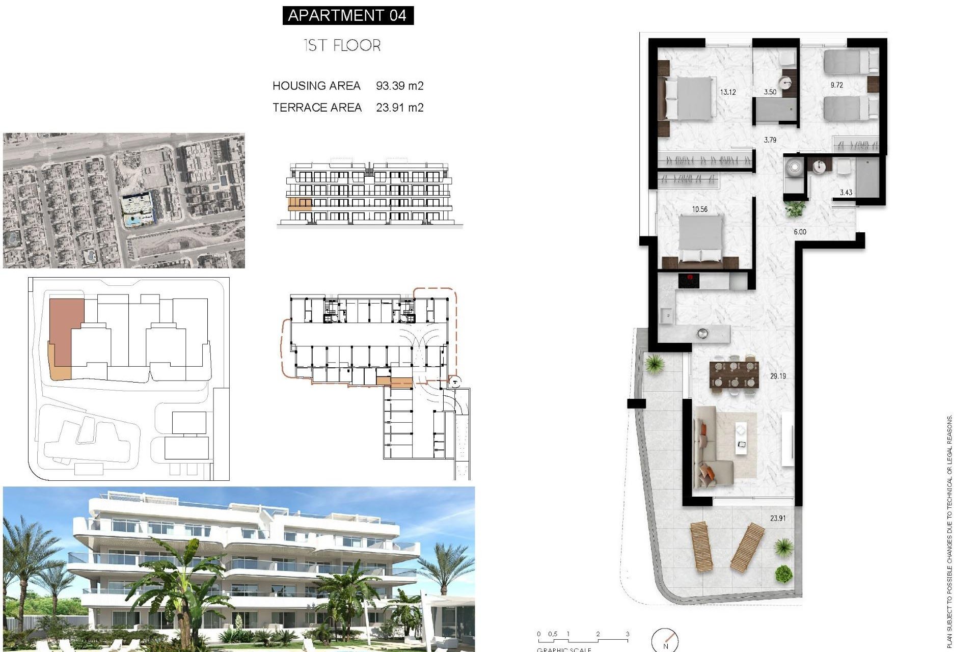 Nouvelle construction - Apartment - Orihuela Costa - Lomas de Cabo Roig