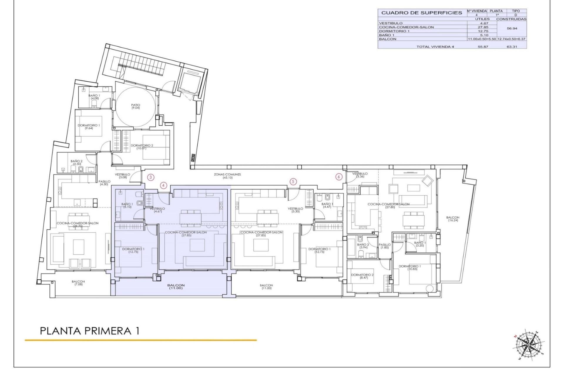 Nouvelle construction - Apartment - Torrevieja - Playa del Cura