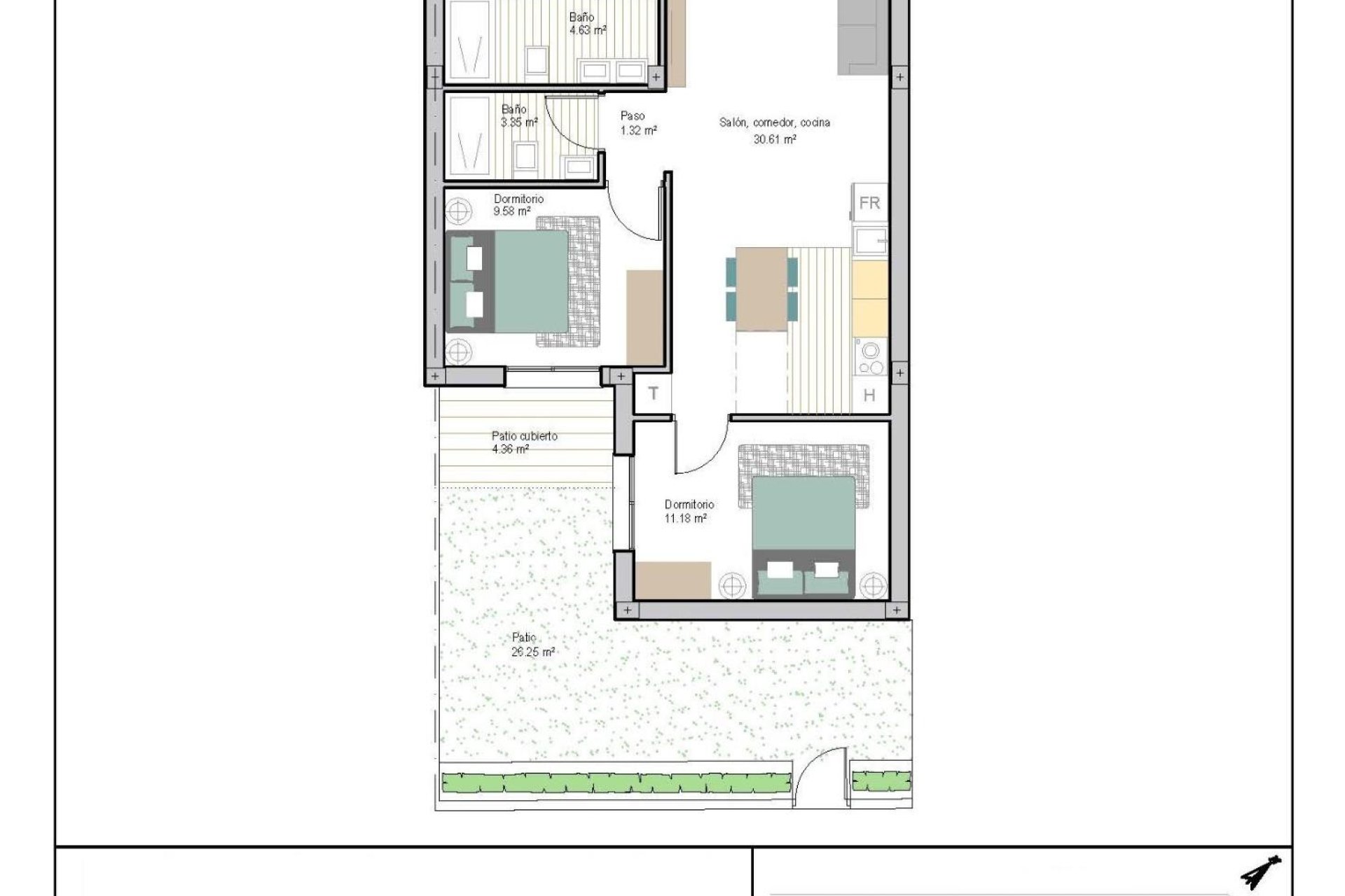 Nouvelle construction - Appartement - Torre Pacheco - San Cayetano