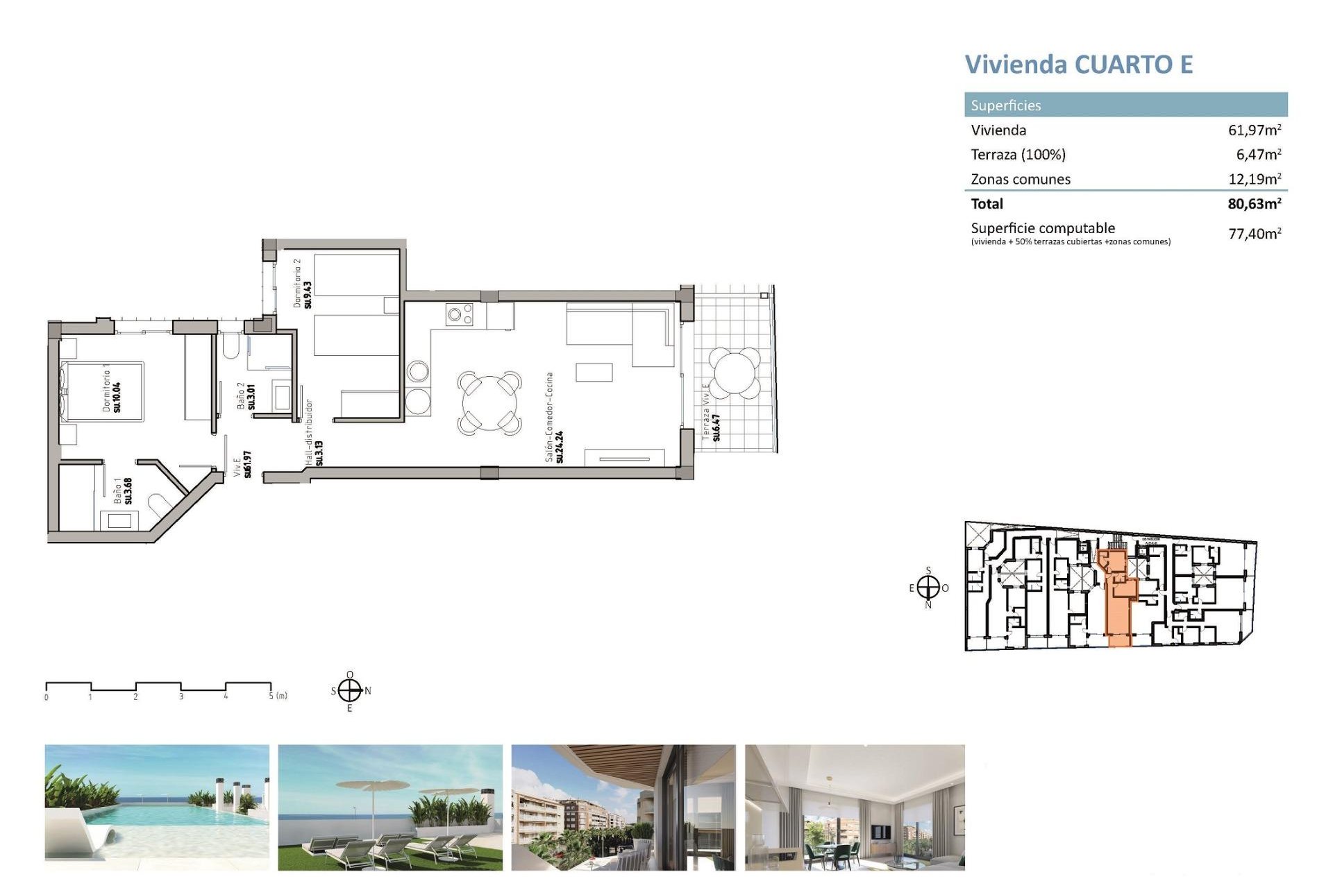 Nouvelle construction - Attique - Guardamar del Segura - Pueblo