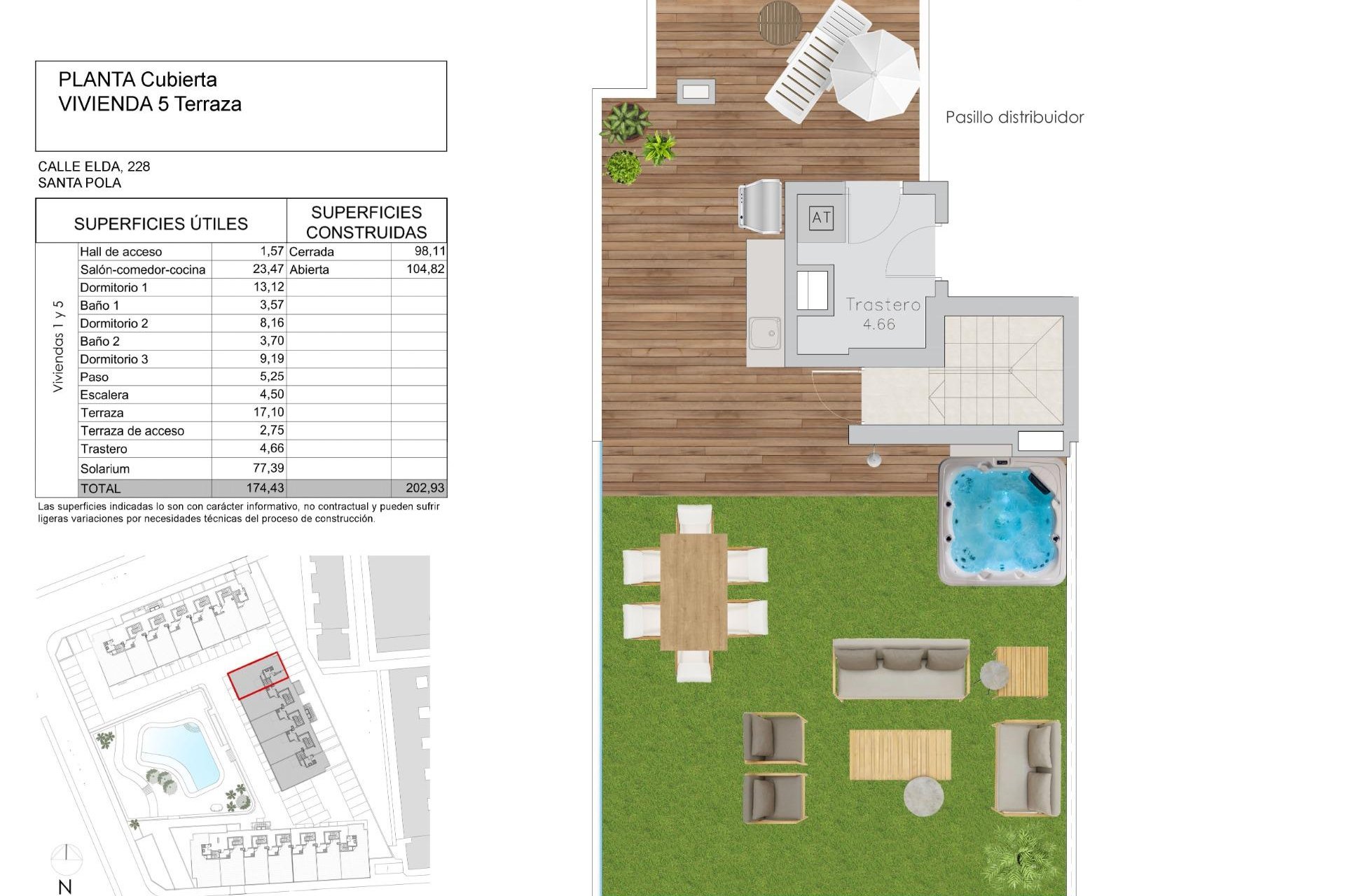 Nouvelle construction - Attique - Santa Pola - Playa Tamarit